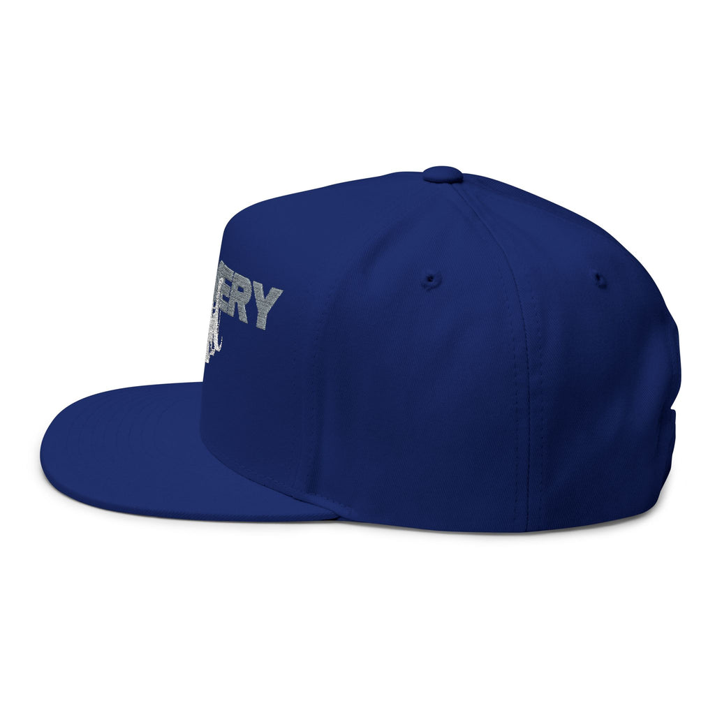 Recovery Cartel Embroidered Flat Bill Cap — Bold Sobriety Snapback for Recovery Support