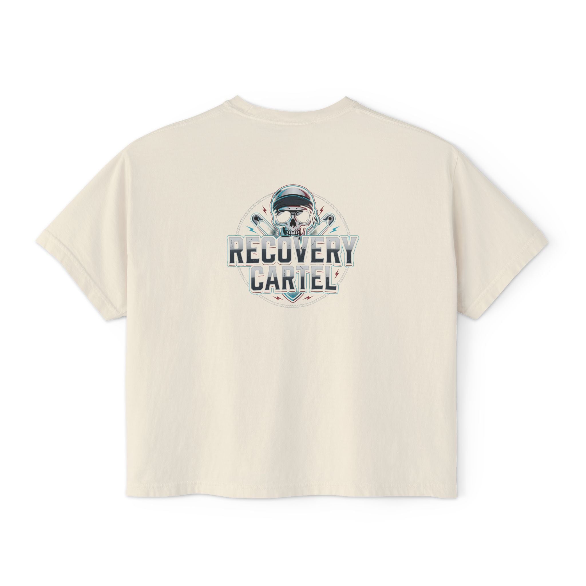 Pretty Lil Comeback Boxy Tee — Recovery Cartel Graphic Women’s Crop Shirt