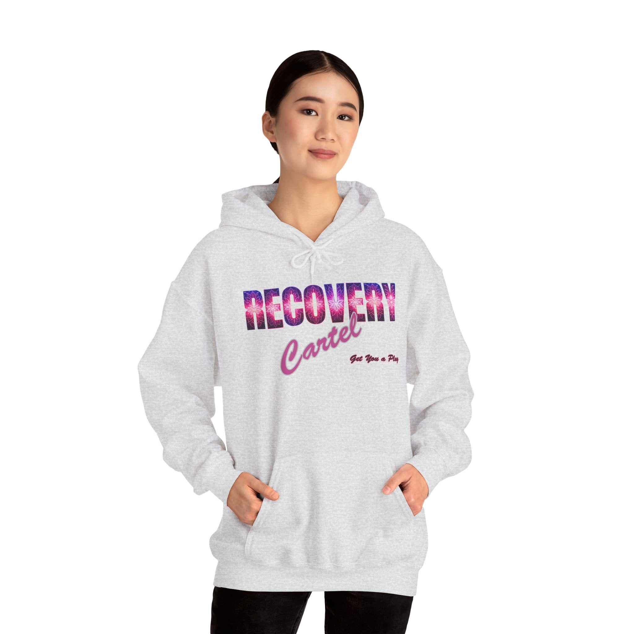 Recovery Cartel Hoodie — Retro Neon print
