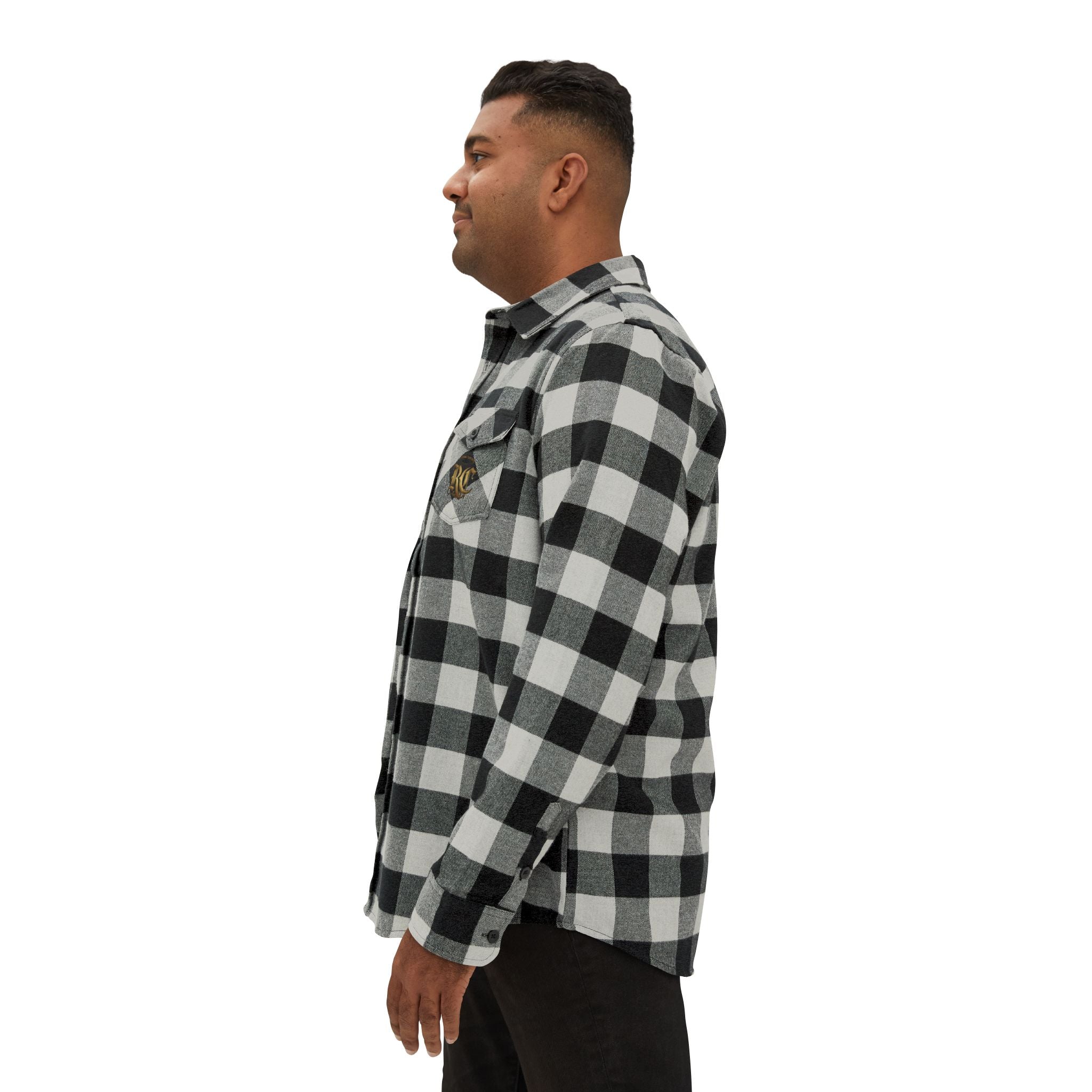 Plaid Flannel Shirt by Recovery Cartel