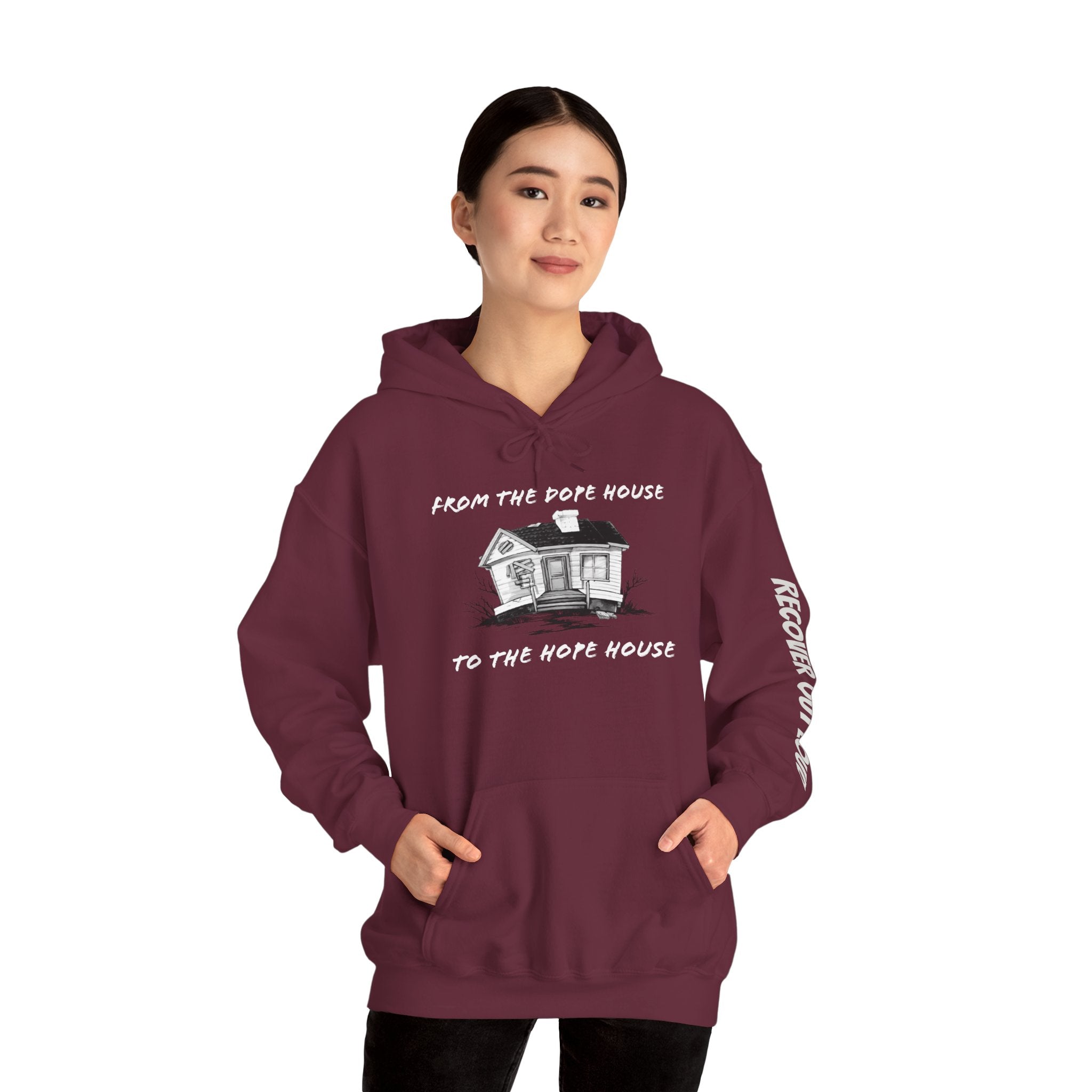 From the Dope House to the Hope House Hoodie from Recovery Cartel