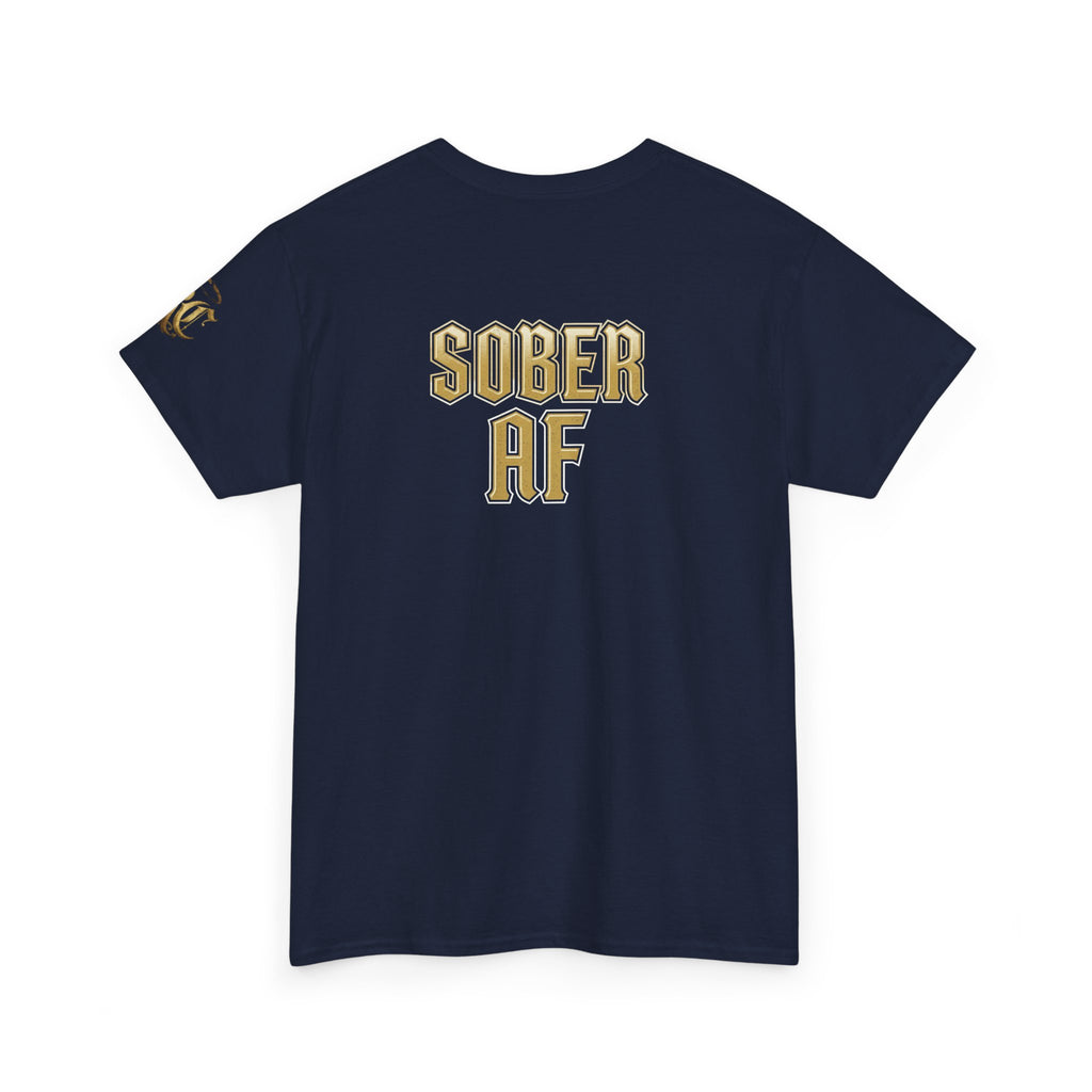 Emotionally Stable-ish Tee with Sober AF on the Back