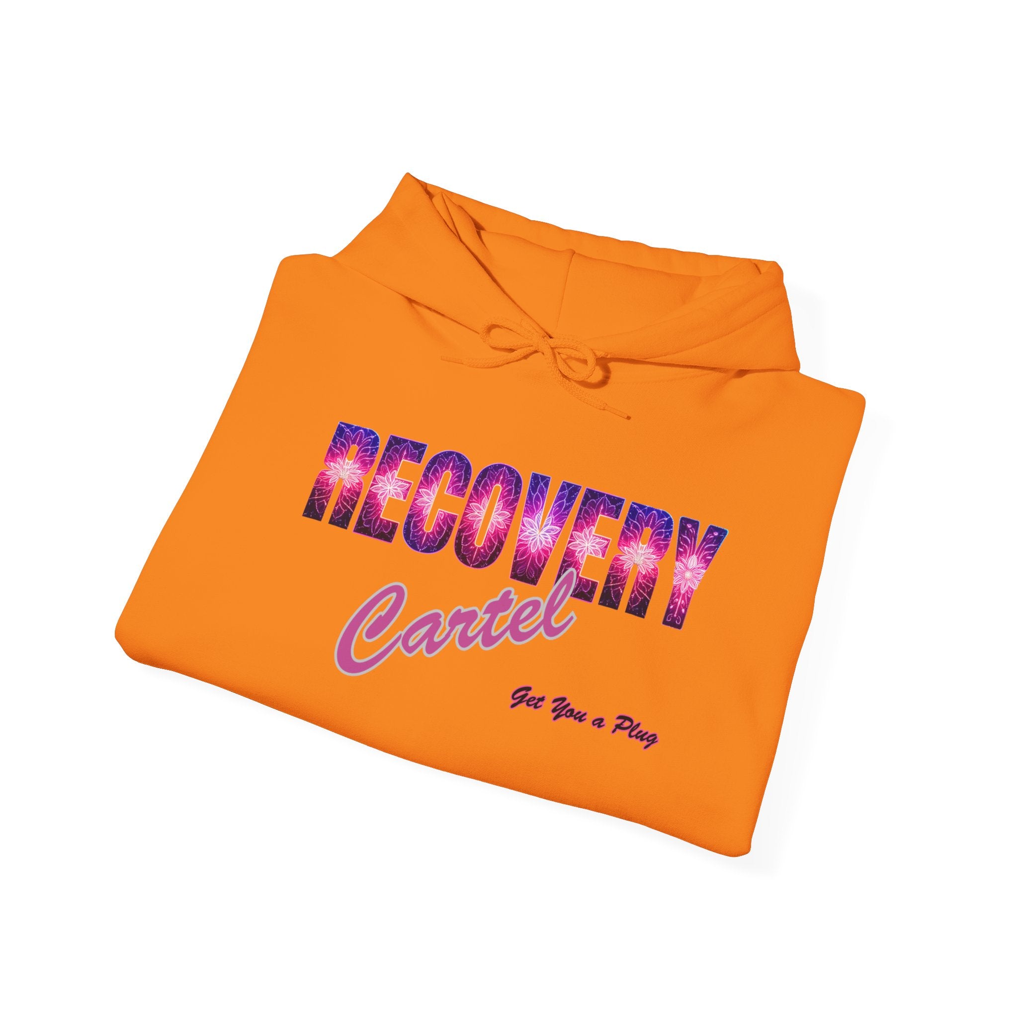 Recovery Cartel Hoodie — Retro Neon print