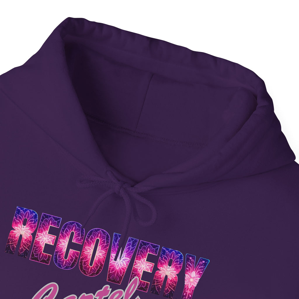 Recovery Cartel Hoodie — Retro Neon print