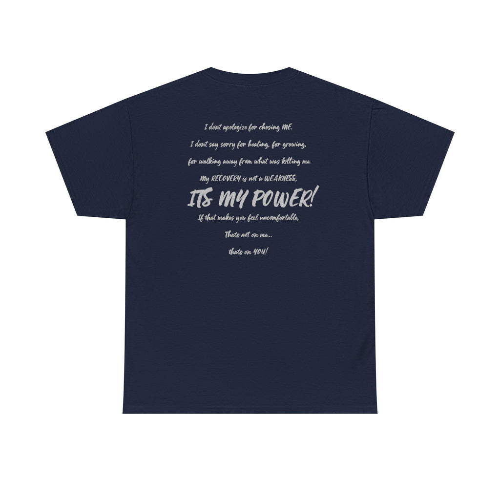 I Don’t Apologize Tee by Recovery Cartel