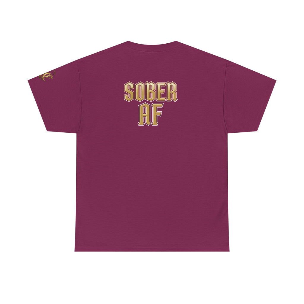 Emotionally Stable-ish Tee with Sober AF on the Back