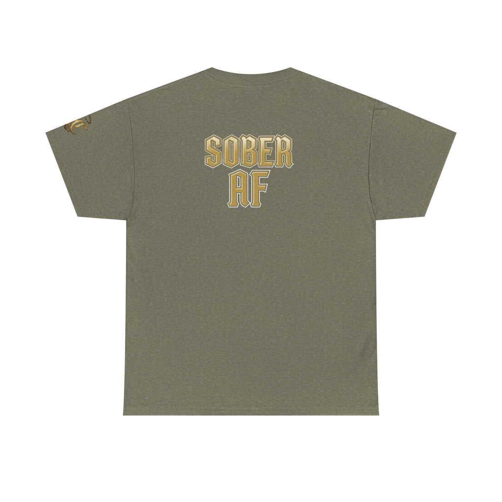 Emotionally Stable-ish Tee with Sober AF on the Back