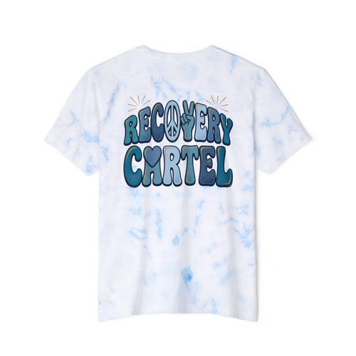 "Peace, Love and Sobriety"  Tee from Recovery Cartel
