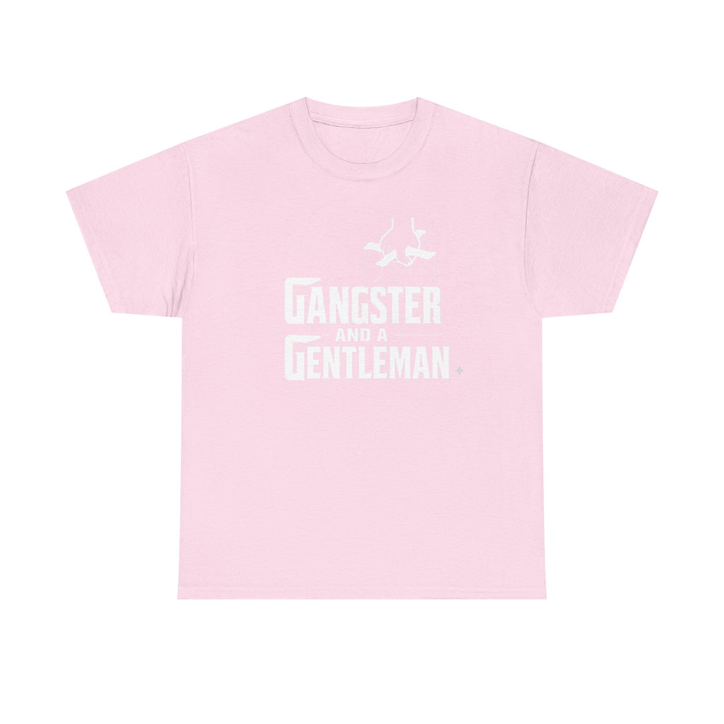 Gangster and a Gentleman Graphic Tee — Retro Mobster Style T‑Shirt