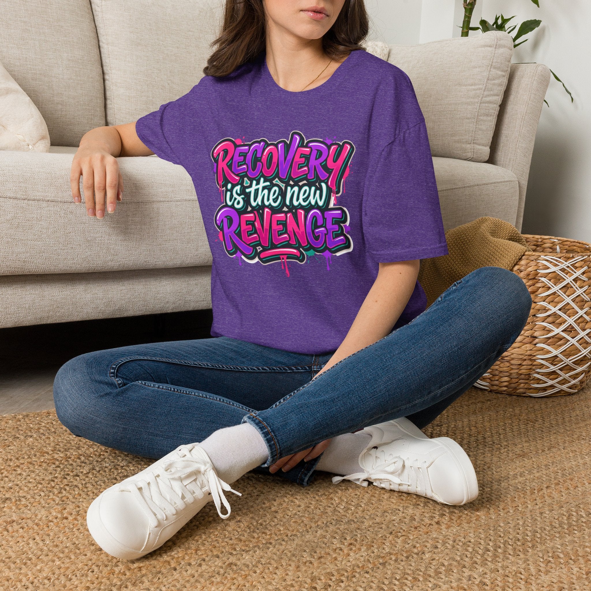 Recovery Is the New Revenge Tee by Recovery Cartel