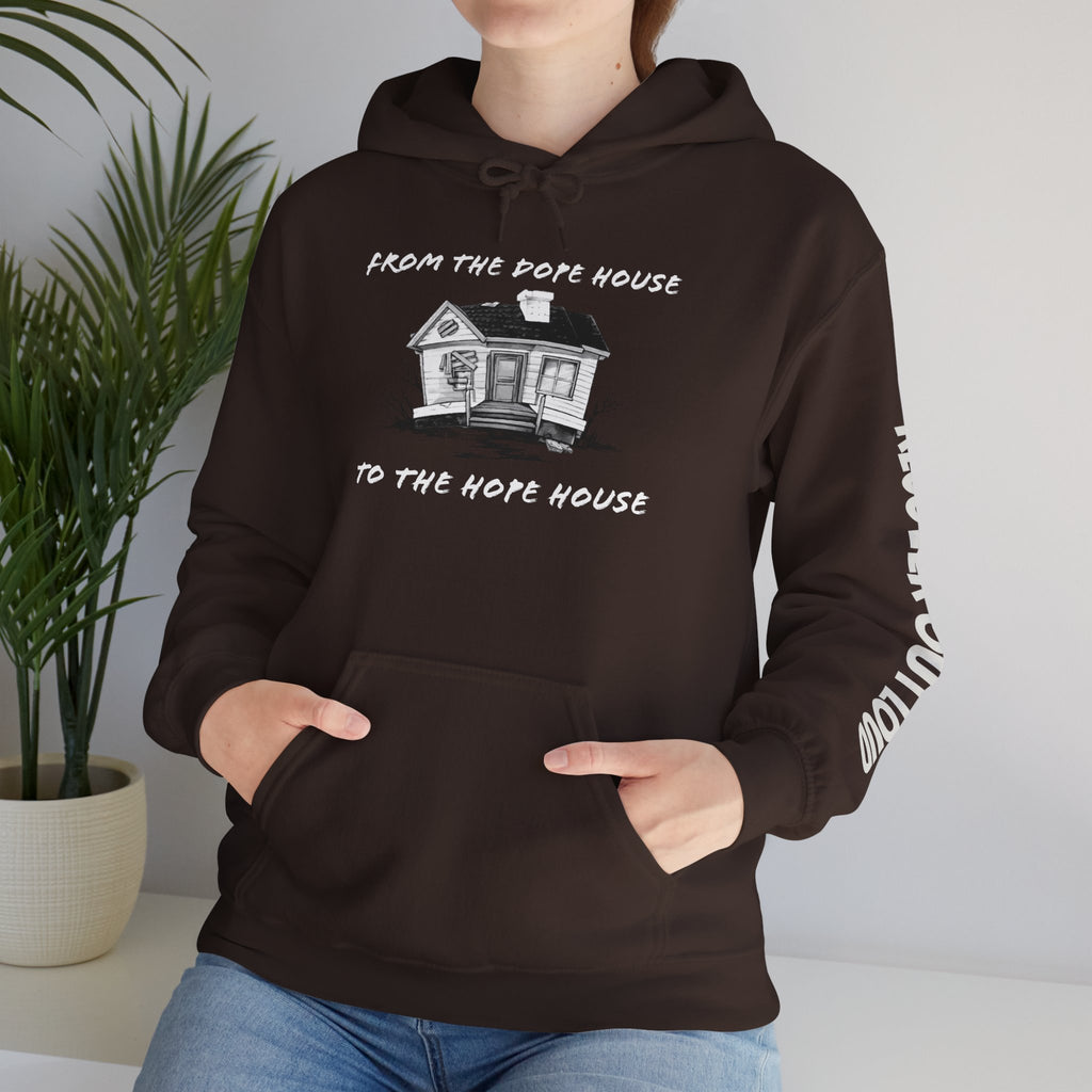 From the Dope House to the Hope House Hoodie from Recovery Cartel