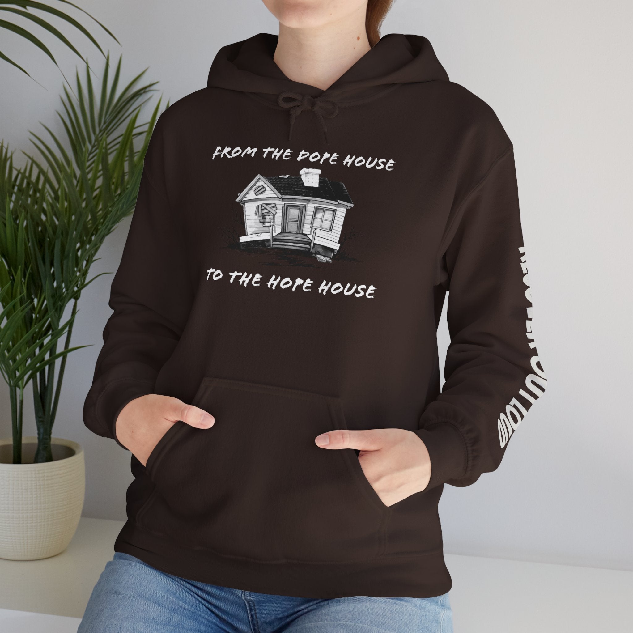 From the Dope House to the Hope House Hoodie from Recovery Cartel