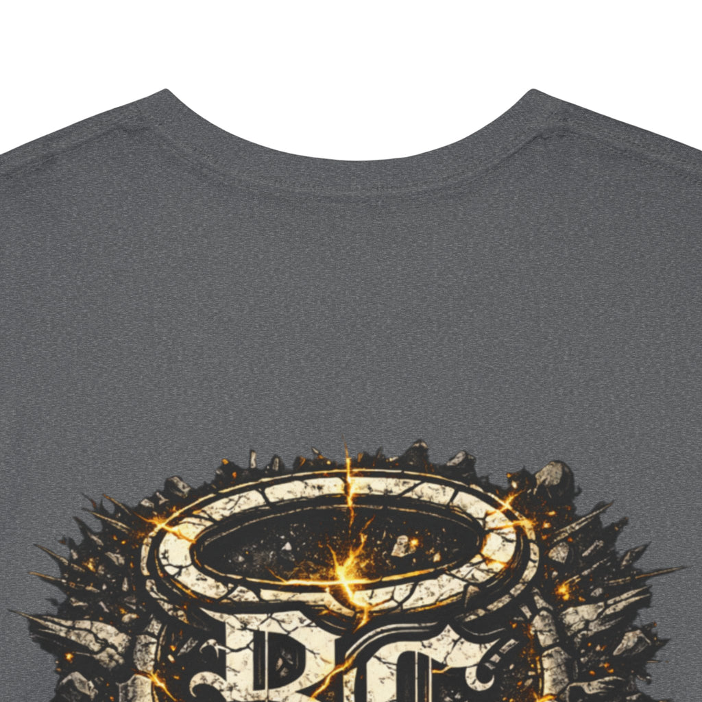 Recovery Cartel Signature Tee with "From Hell to Healing" on the front