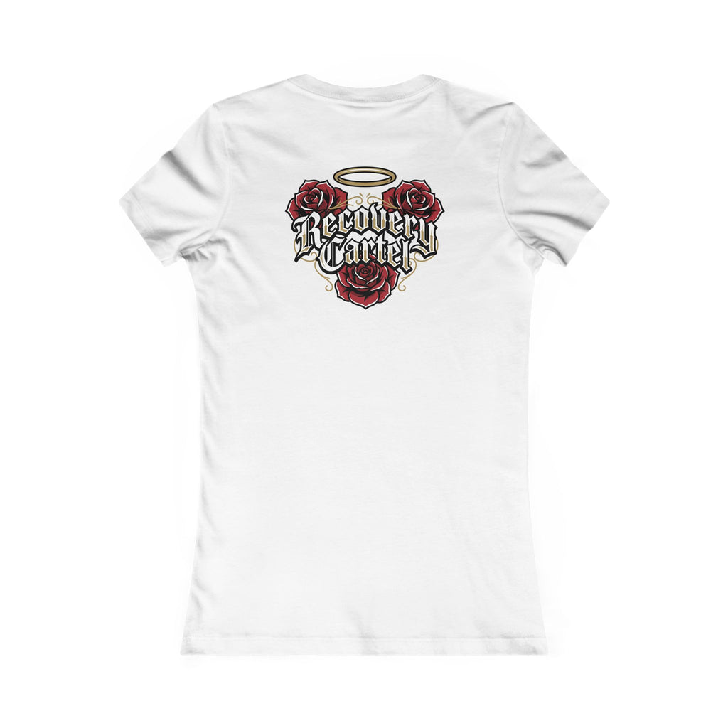 Recovery Cartel Women's Survival Tee — Rose Crown Graphic T-Shirt