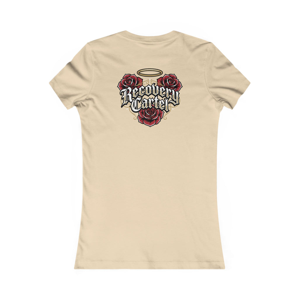 Recovery Cartel Women's Survival Tee — Rose Crown Graphic T-Shirt
