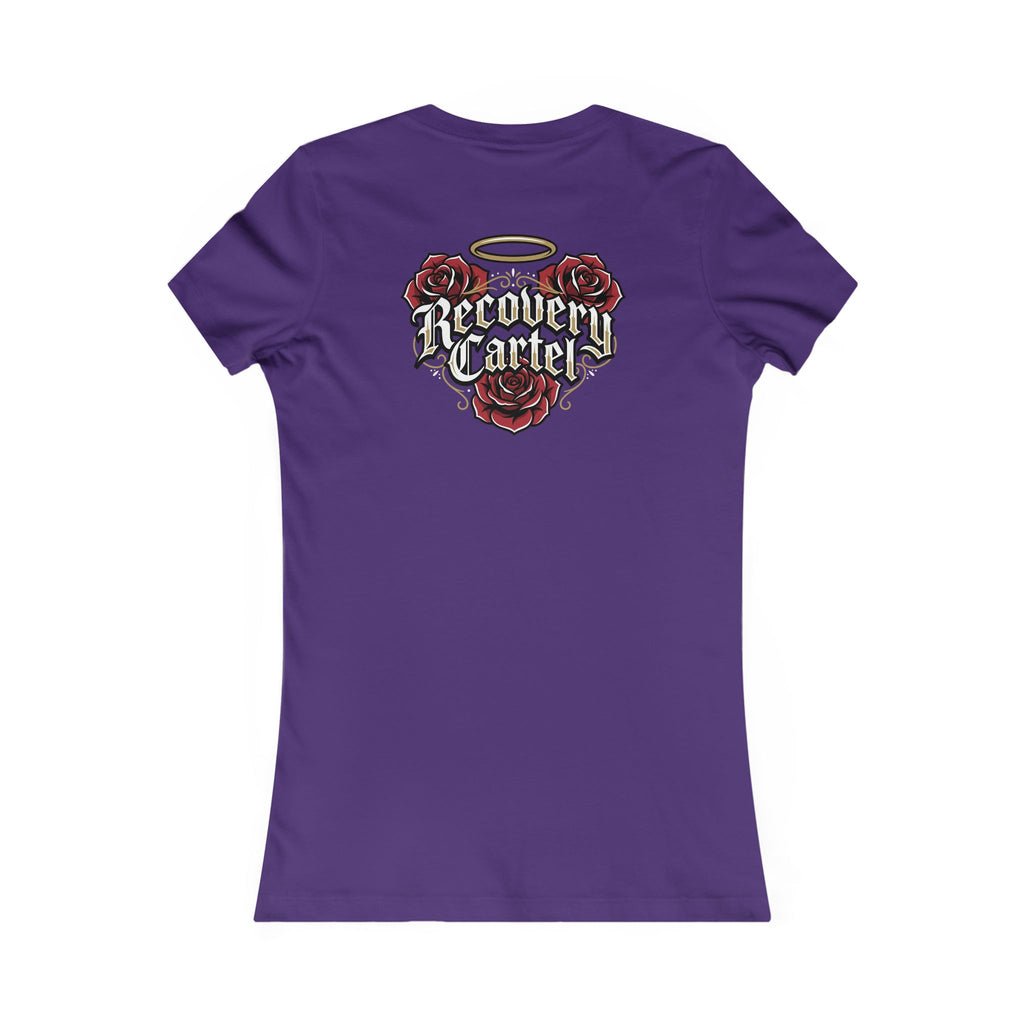 Recovery Cartel Women's Survival Tee — Rose Crown Graphic T-Shirt