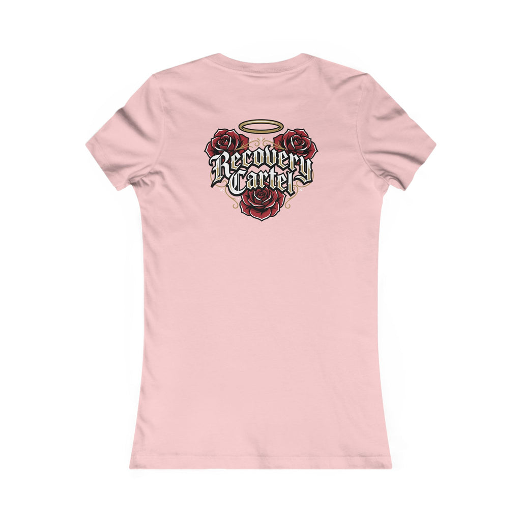 Recovery Cartel Women's Survival Tee — Rose Crown Graphic T-Shirt
