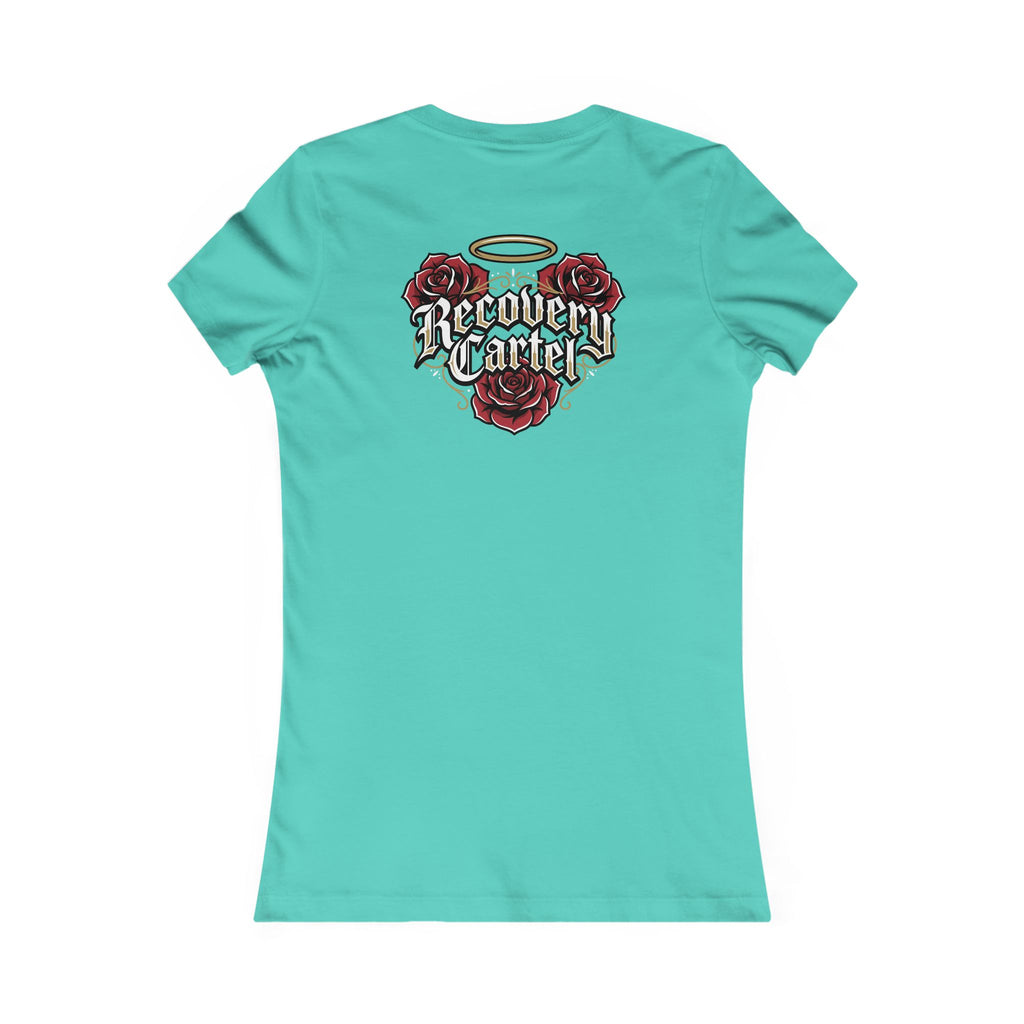 Recovery Cartel Women's Survival Tee — Rose Crown Graphic T-Shirt