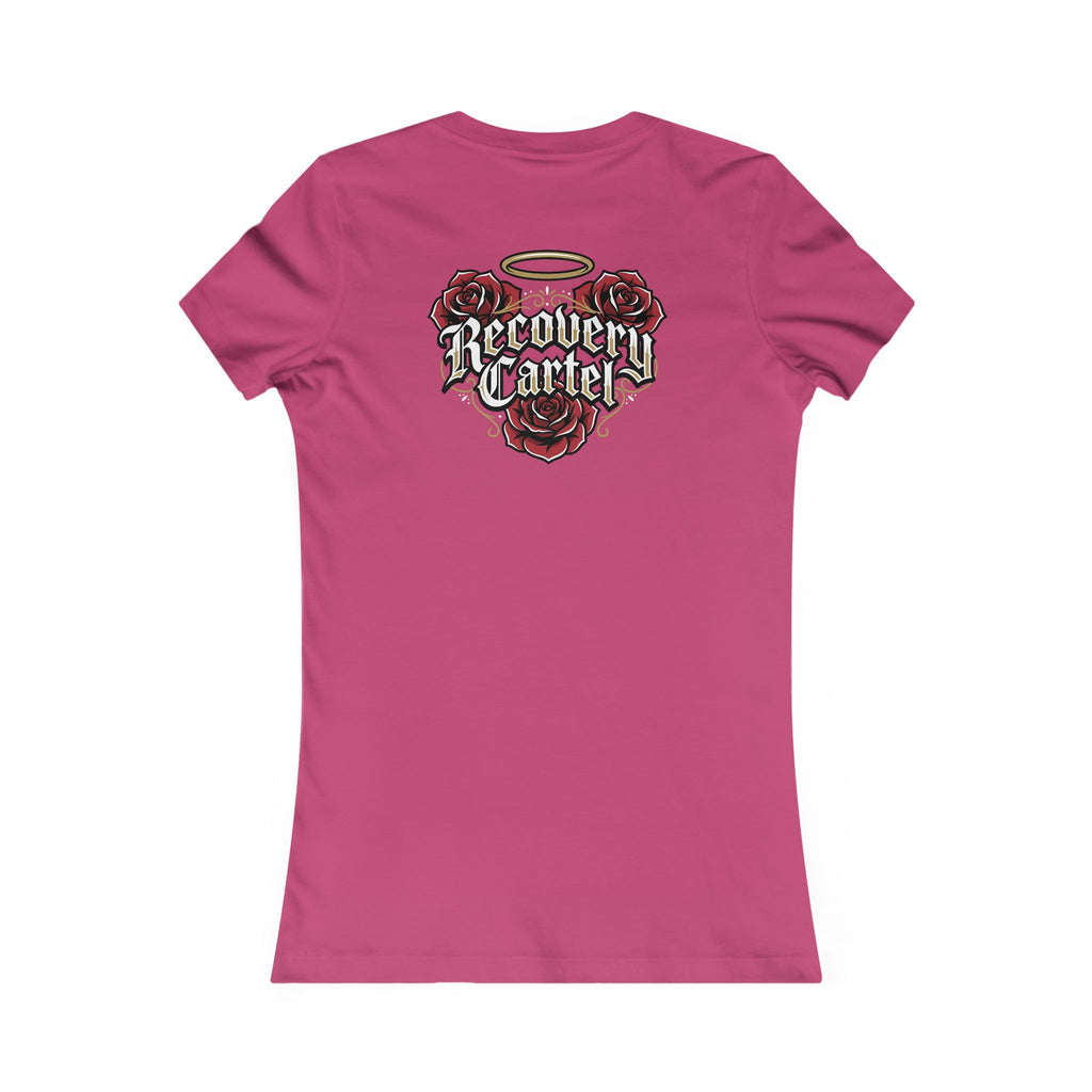 Recovery Cartel Women's Survival Tee — Rose Crown Graphic T-Shirt