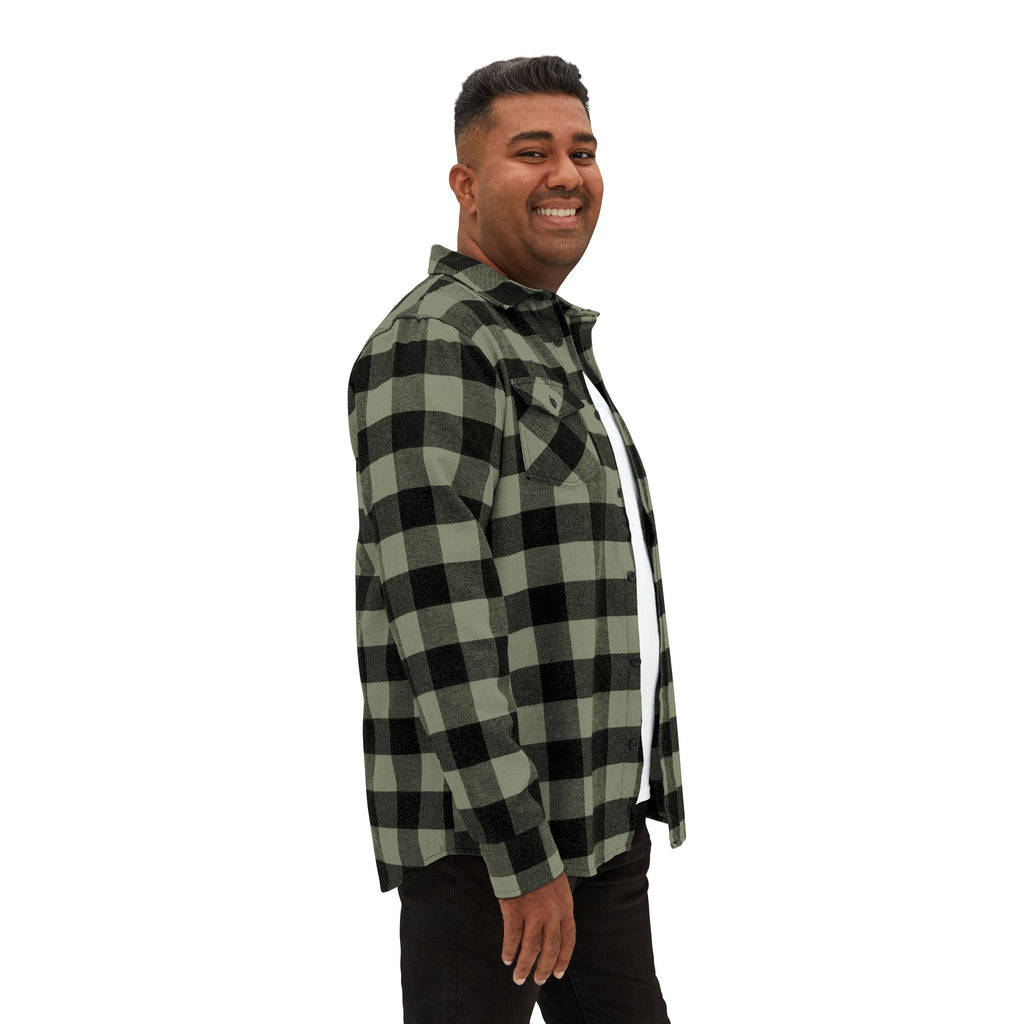 Plaid Flannel Shirt by Recovery Cartel