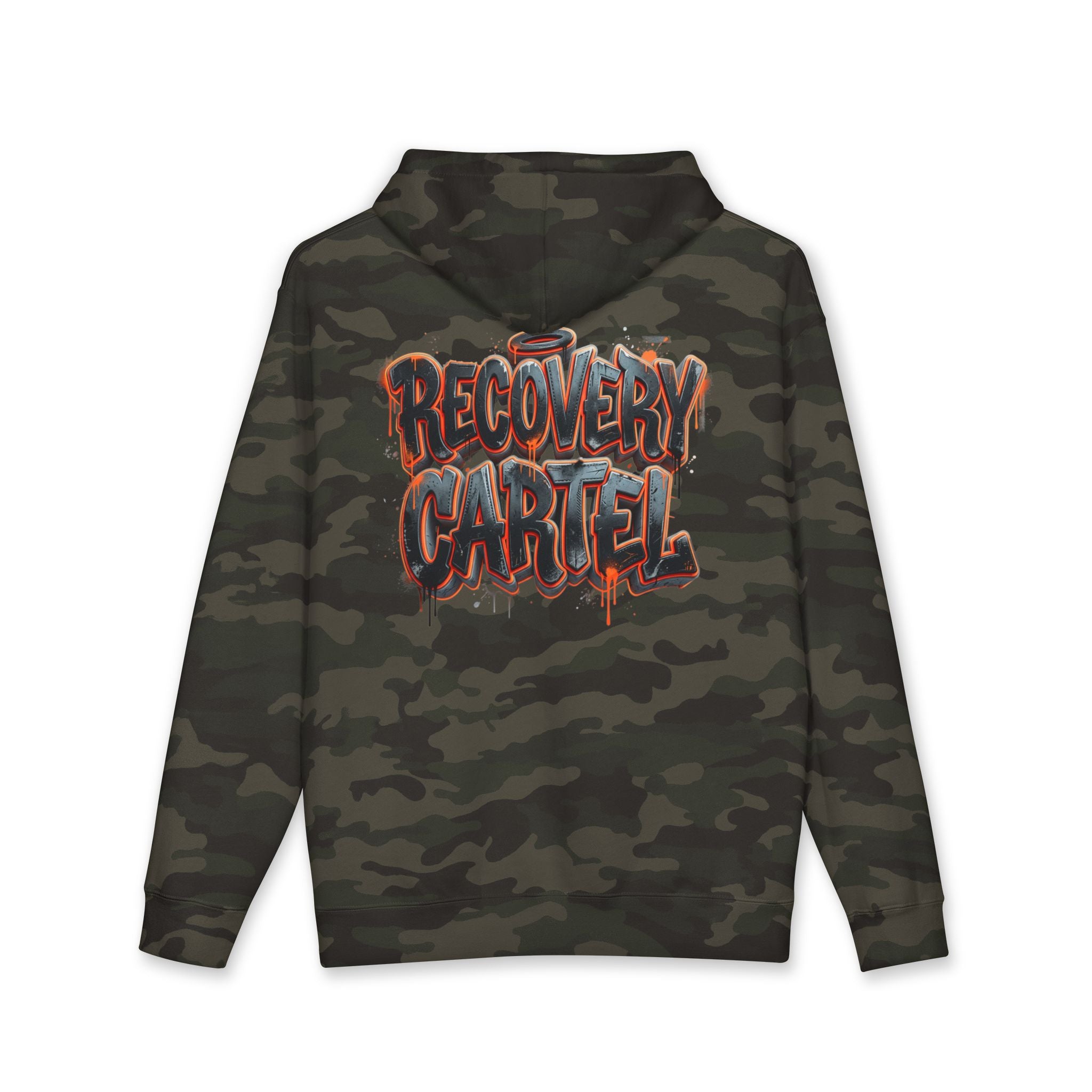 Recovery Cartel Hoodie — Streetwear Addiction Recovery Graphic Pullover