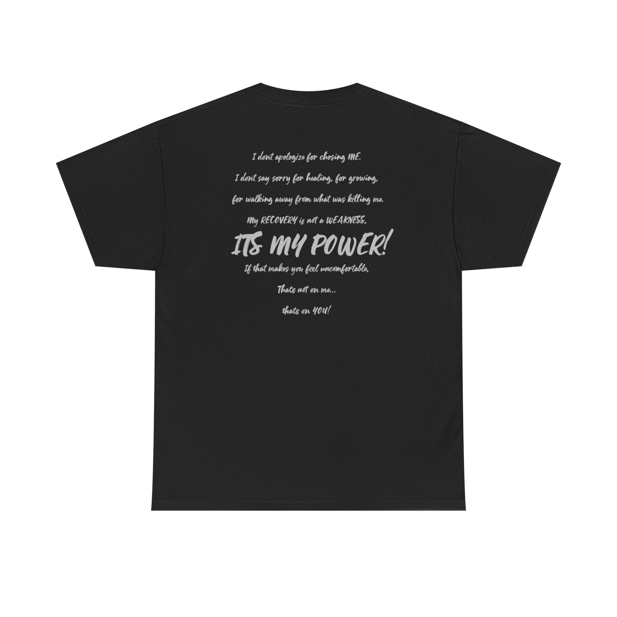I Don’t Apologize Tee by Recovery Cartel
