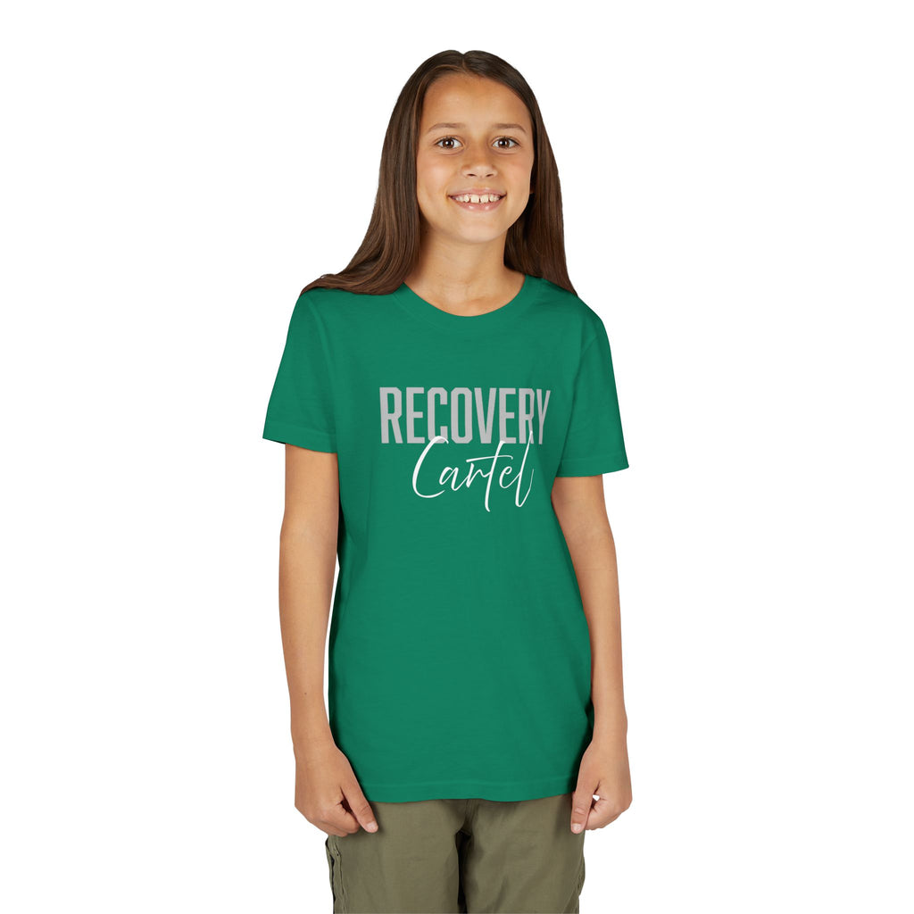 Youth 'Recovery Cartel' Tee — Inspirational Kids Recovery Shirt