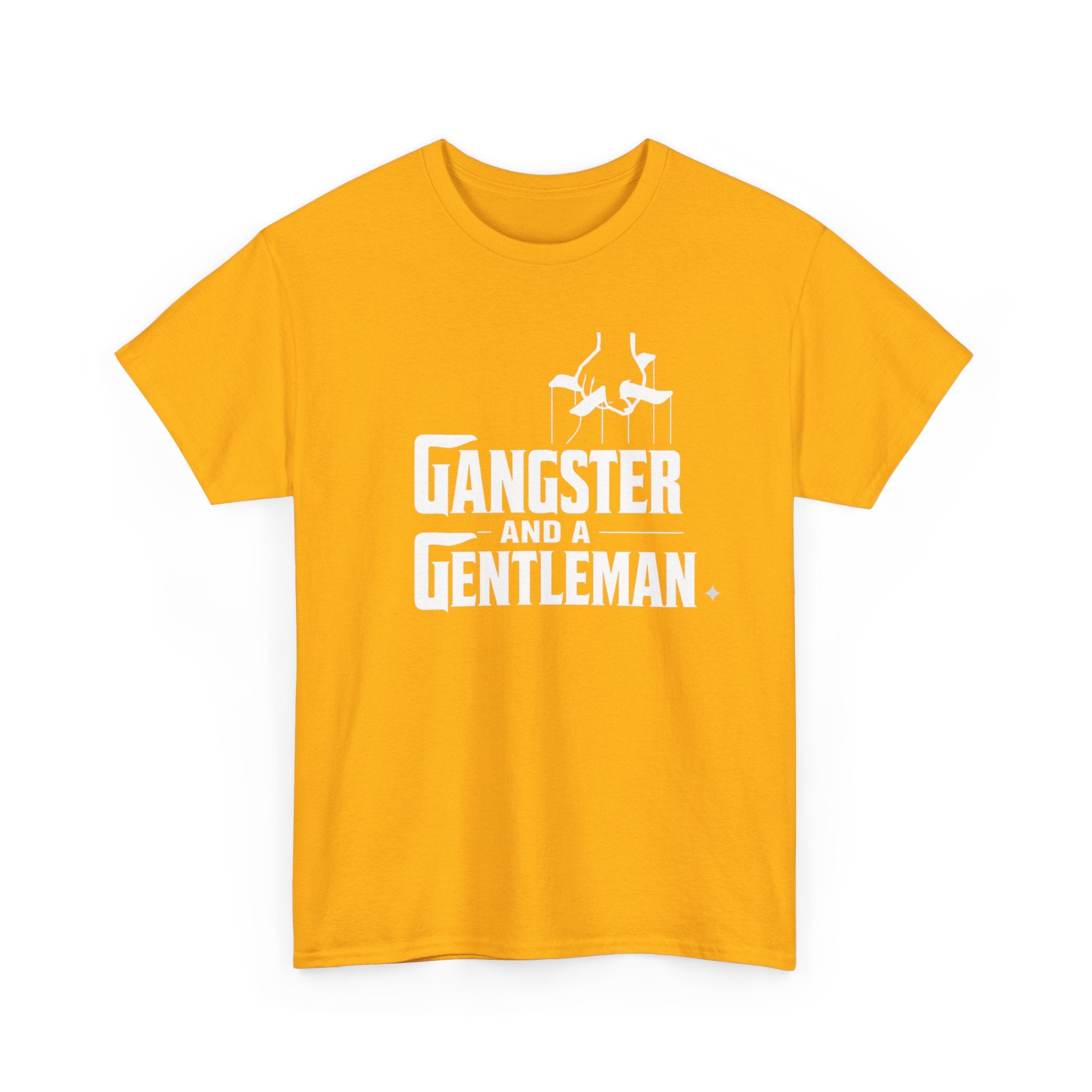 Gangster and a Gentleman Graphic Tee — Retro Mobster Style T‑Shirt