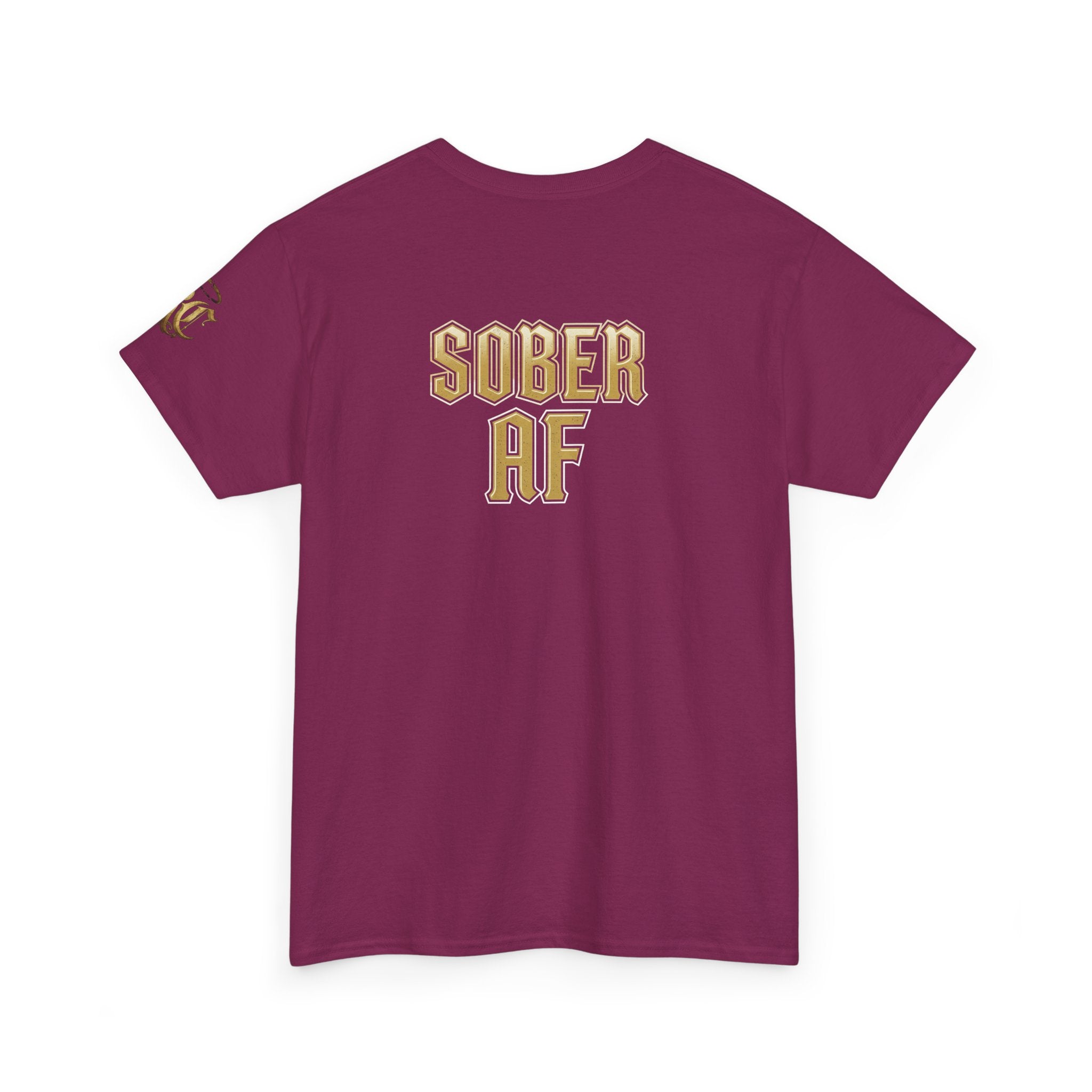 Emotionally Stable-ish Tee with Sober AF on the Back