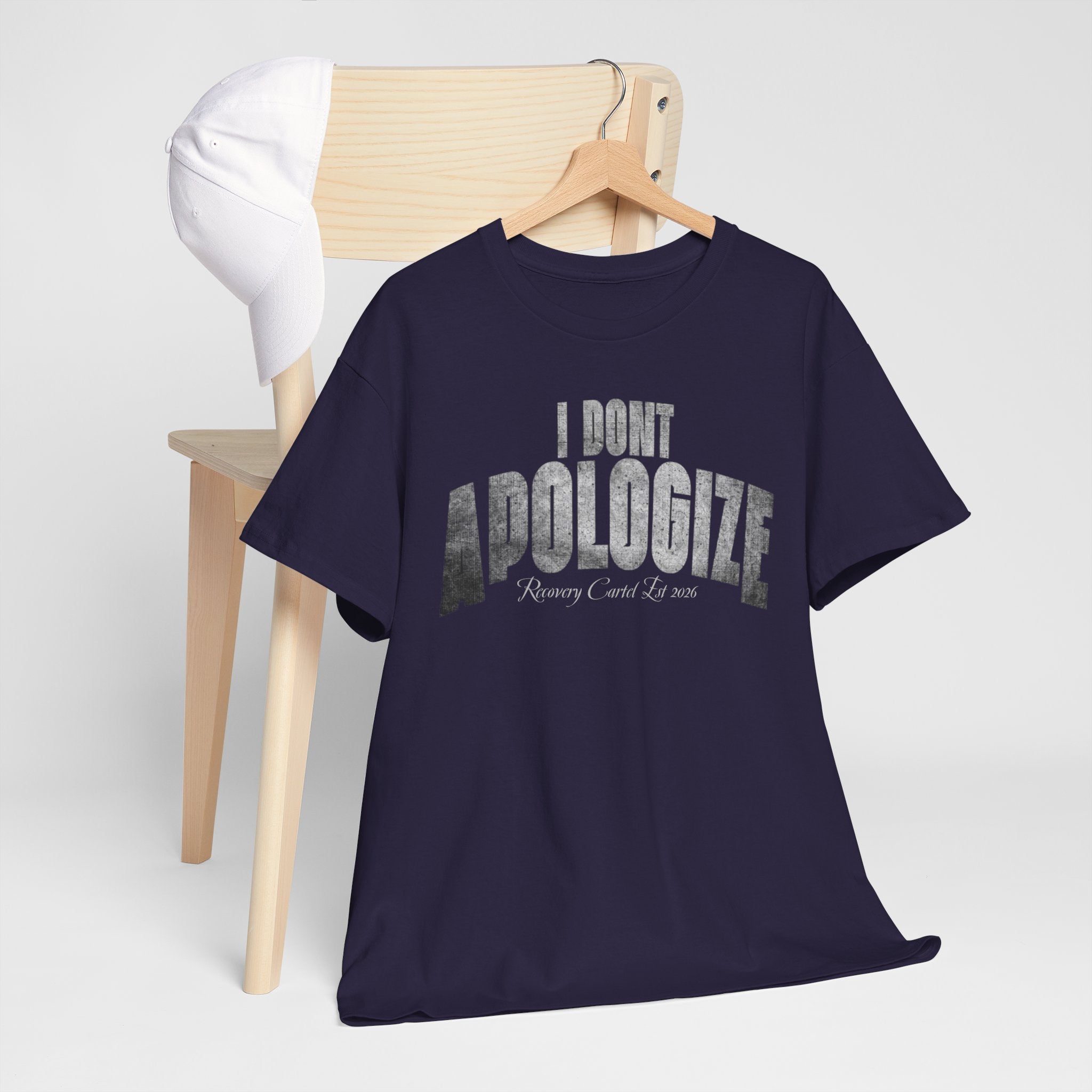I Don’t Apologize Tee by Recovery Cartel