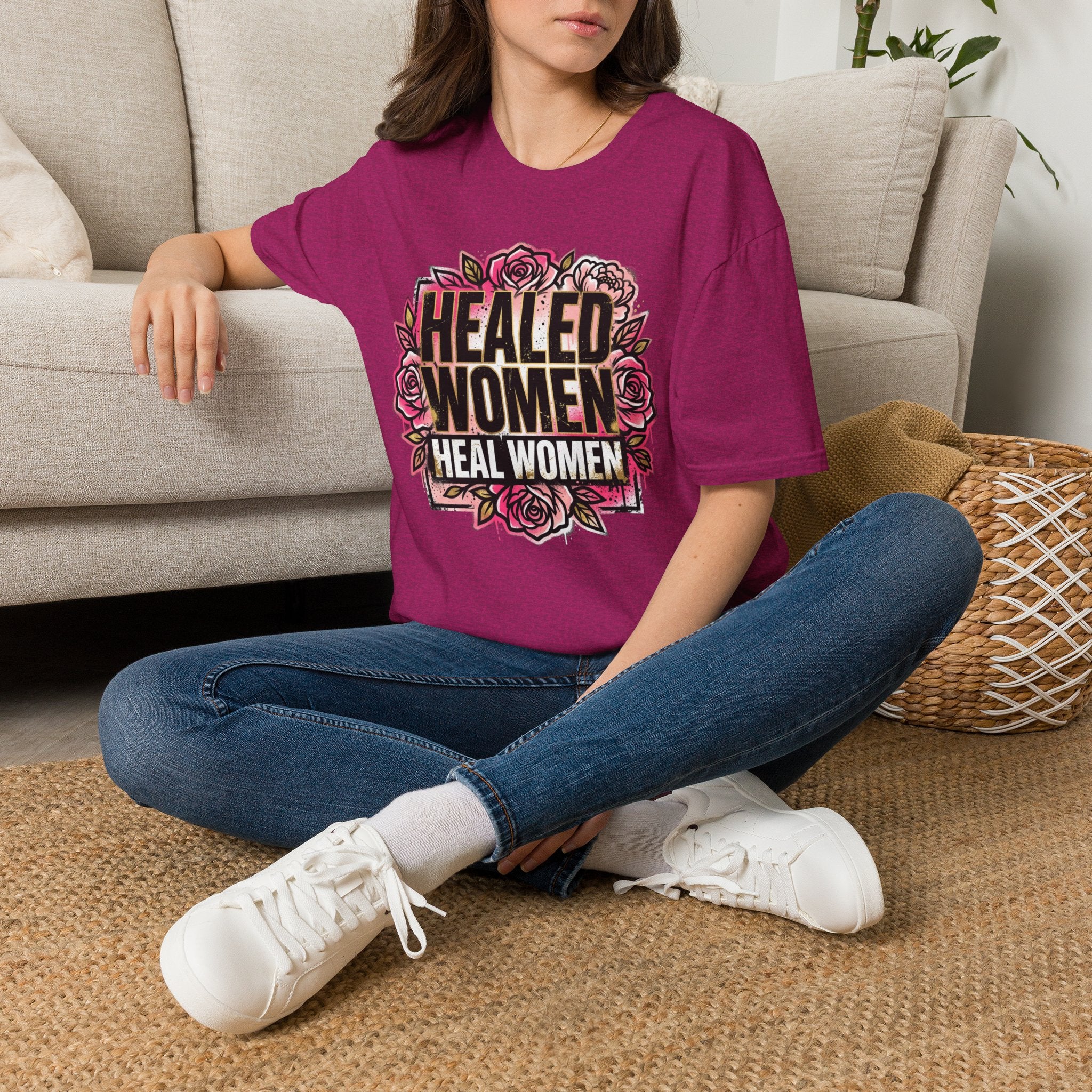 Healed Women Heal Women Tee by Recovery Cartel