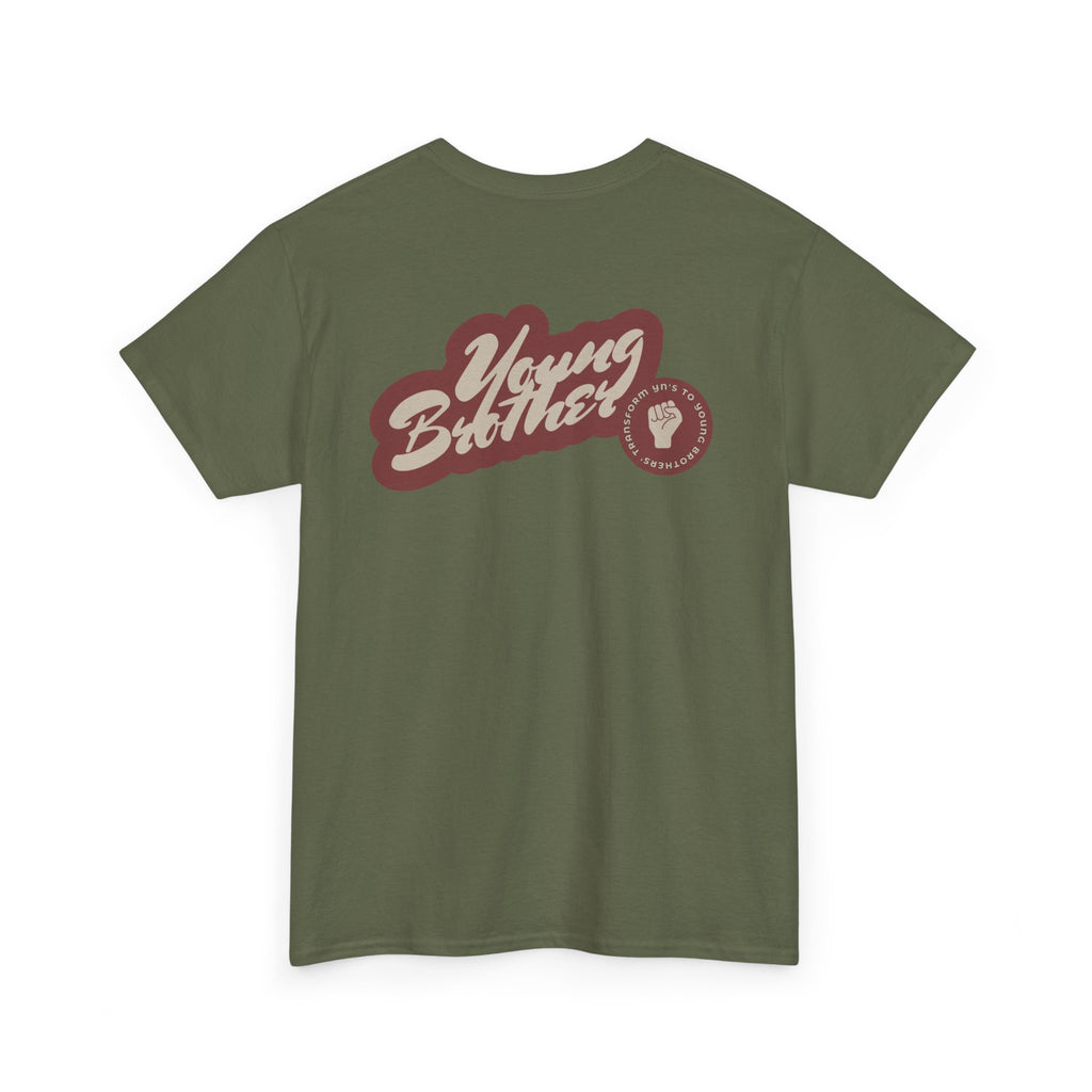 YN's to Yb's Be the Change T Shirt - Retro Script Graphic T-Shirt