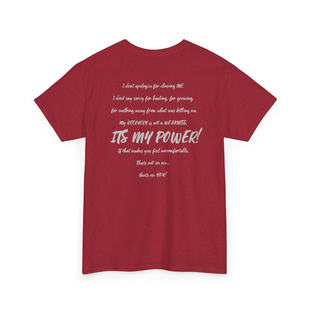 I Don’t Apologize Tee by Recovery Cartel
