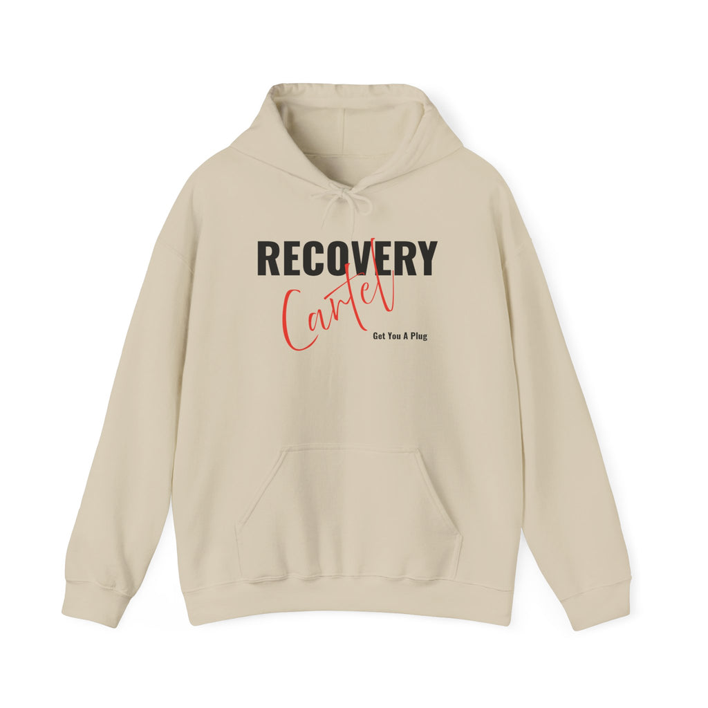 Recovery Carter Hoodie — "Welcome Tag or Toe Tag" Back Graphic