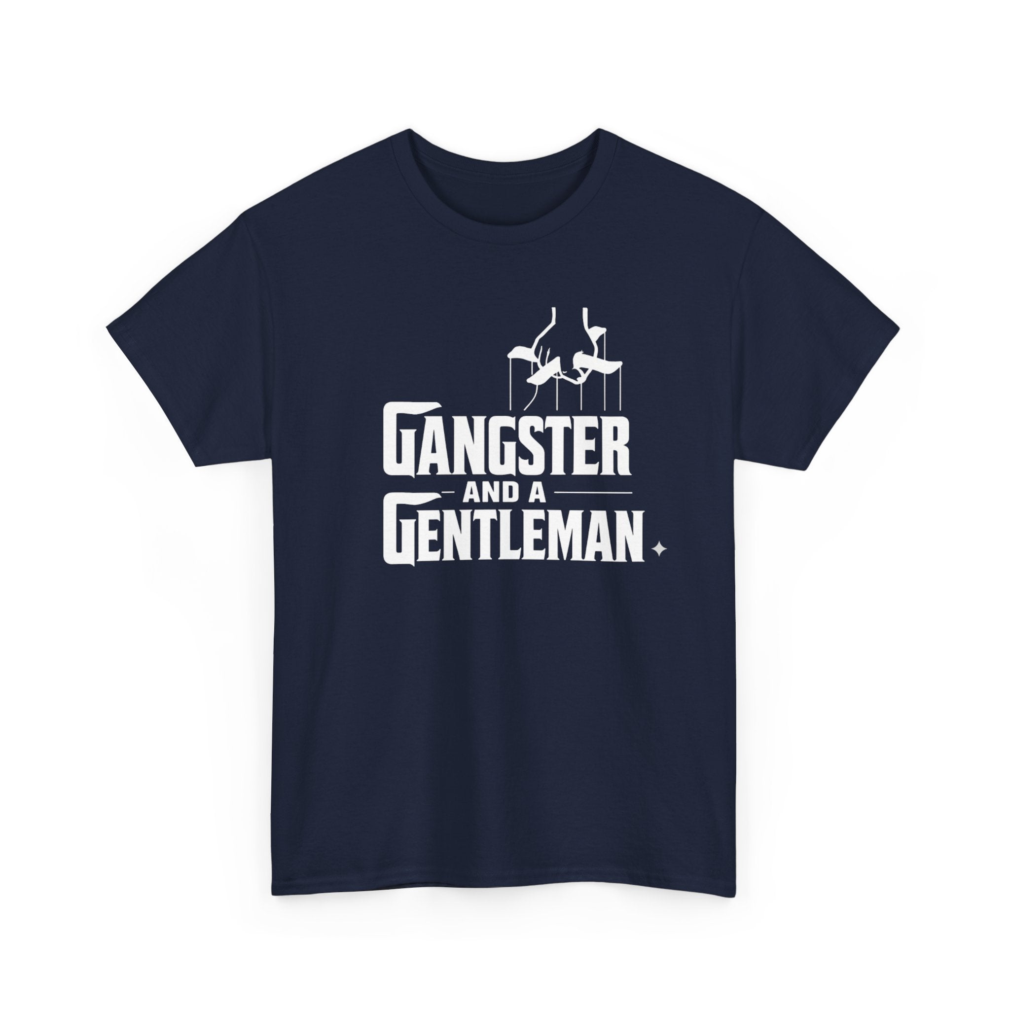 Gangster and a Gentleman Graphic Tee — Retro Mobster Style T‑Shirt