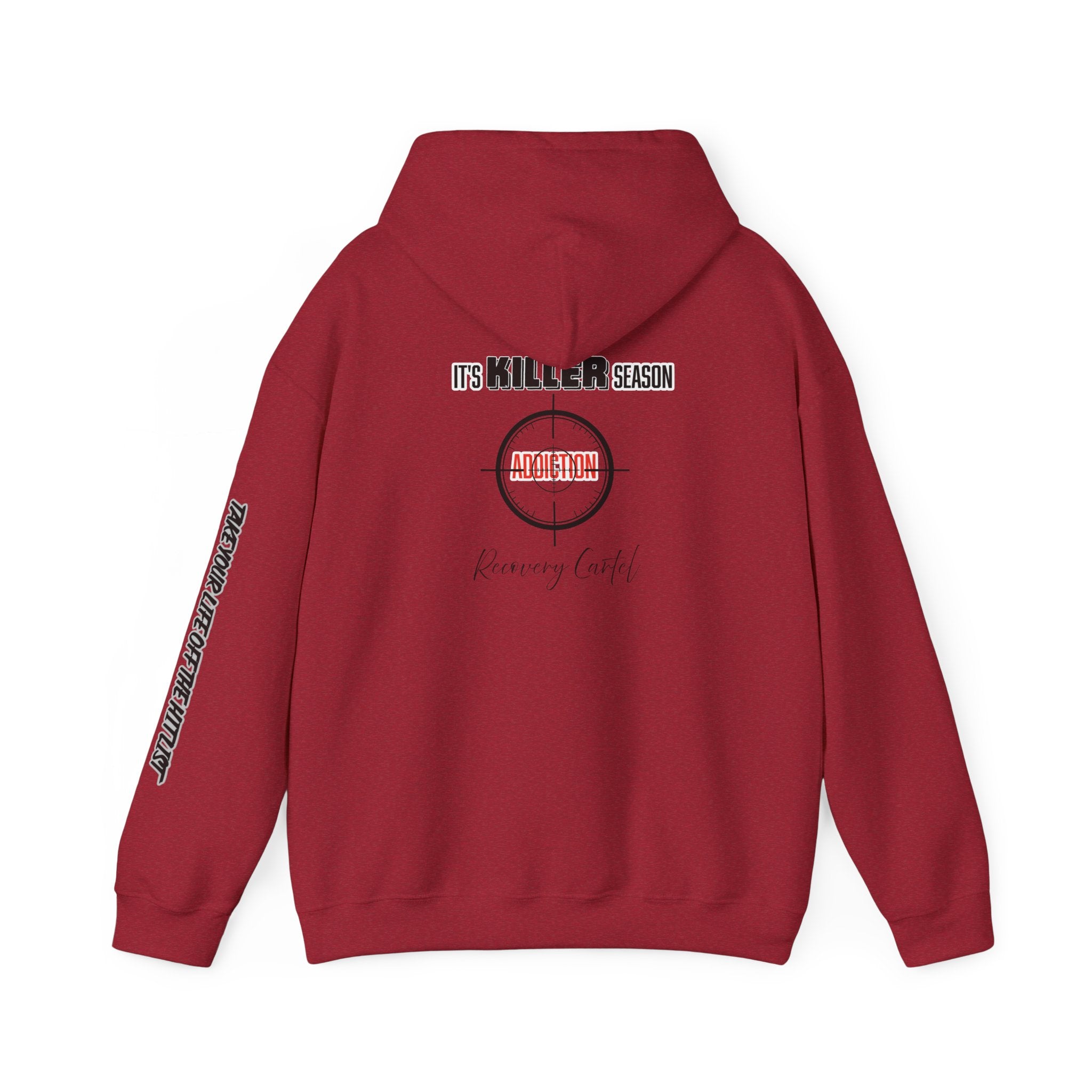 Killer Season- Addiction/Recovery Hoodie from Recovery Cartel