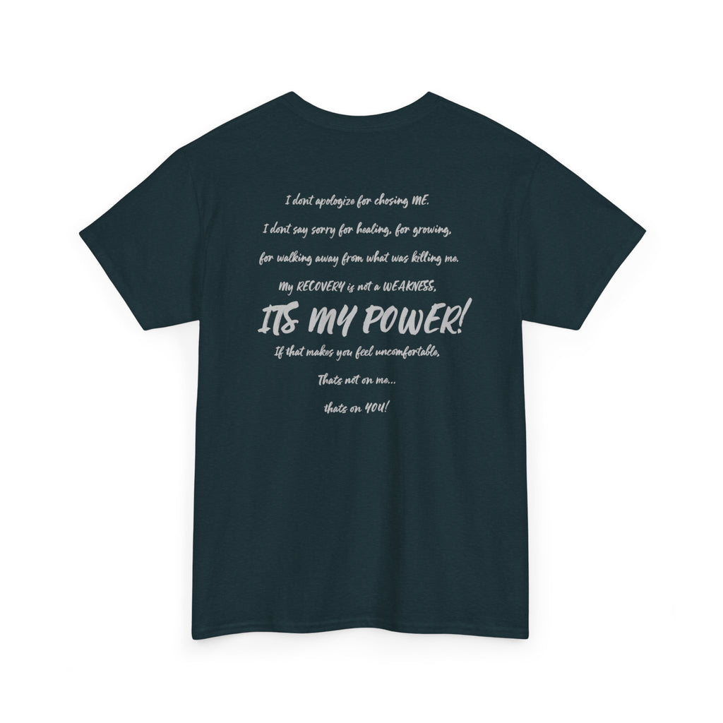I Don’t Apologize Tee by Recovery Cartel