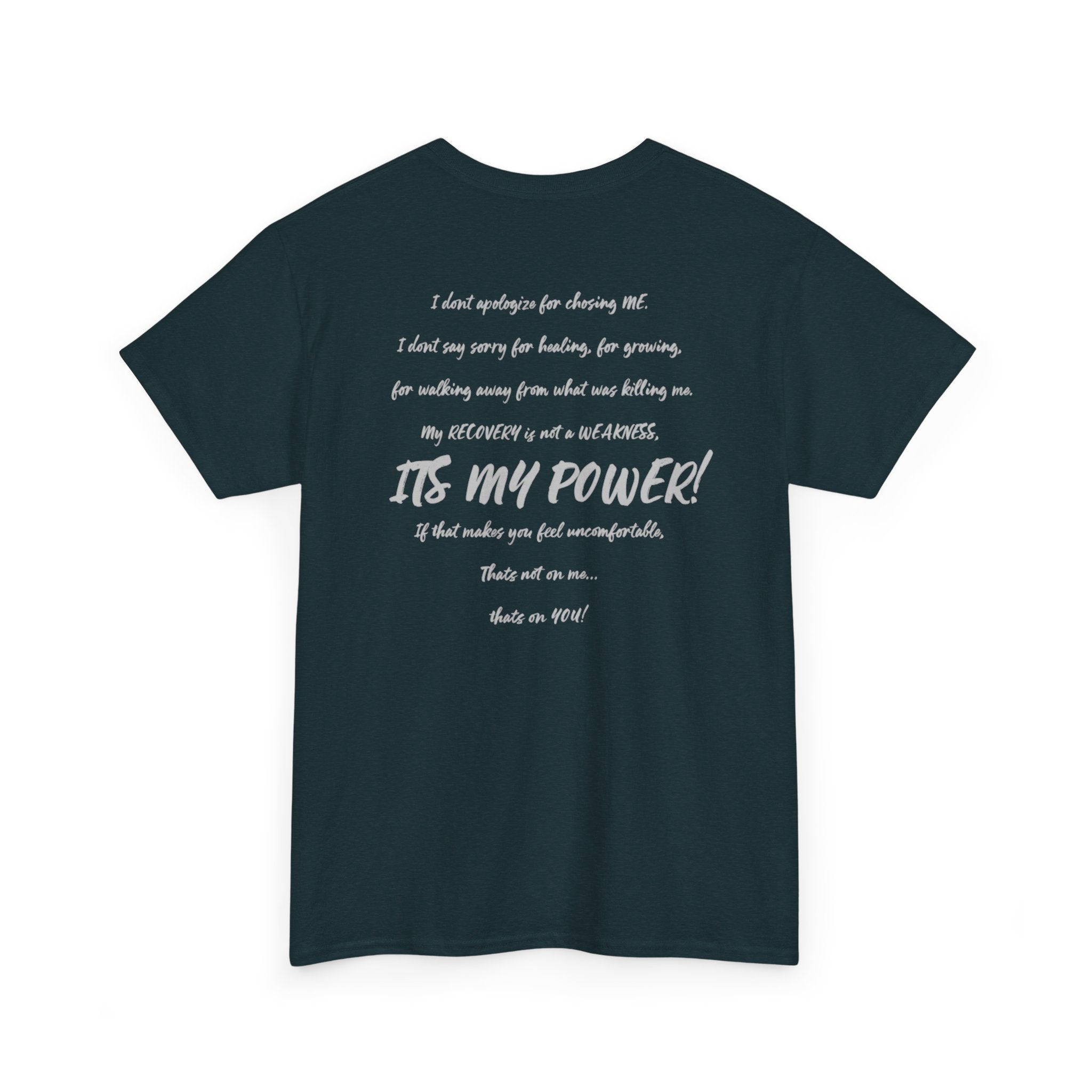I Don’t Apologize Tee by Recovery Cartel