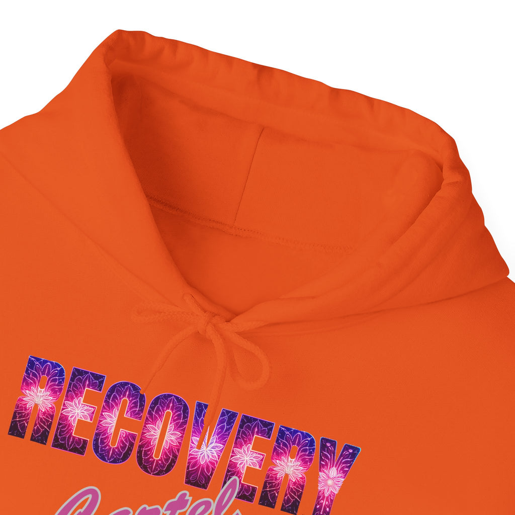 Recovery Cartel Hoodie — Retro Neon print
