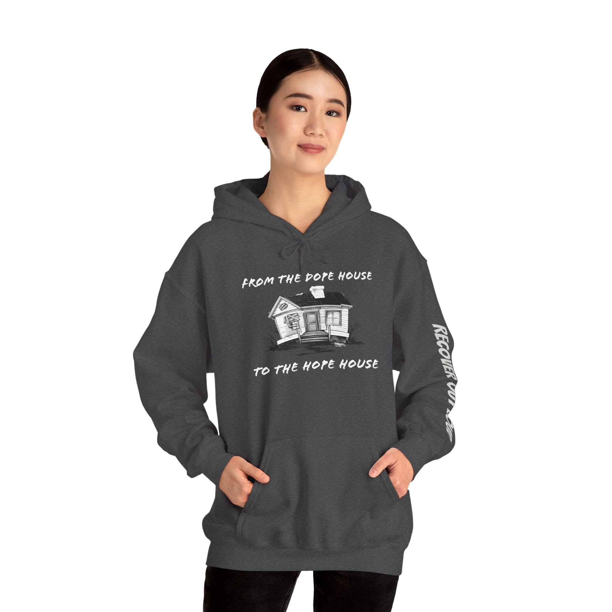 From the Dope House to the Hope House Hoodie from Recovery Cartel
