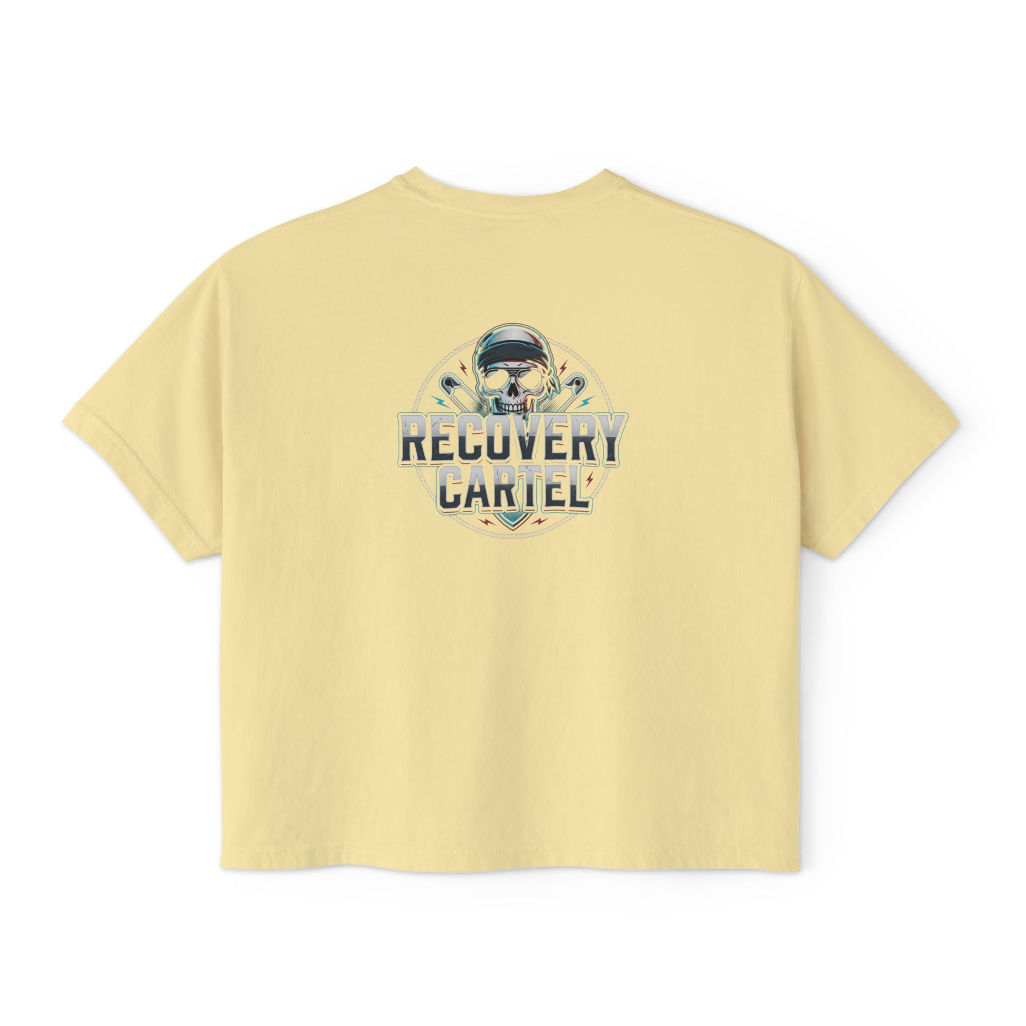 Pretty Lil Comeback Boxy Tee — Recovery Cartel Graphic Women’s Crop Shirt