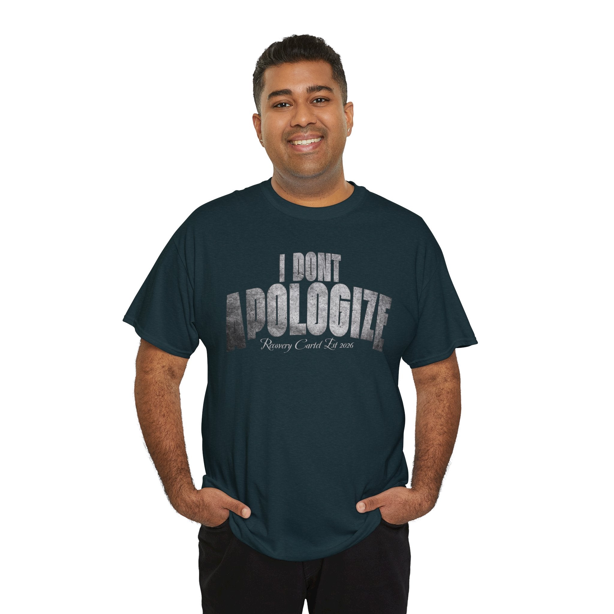 I Don’t Apologize Tee by Recovery Cartel
