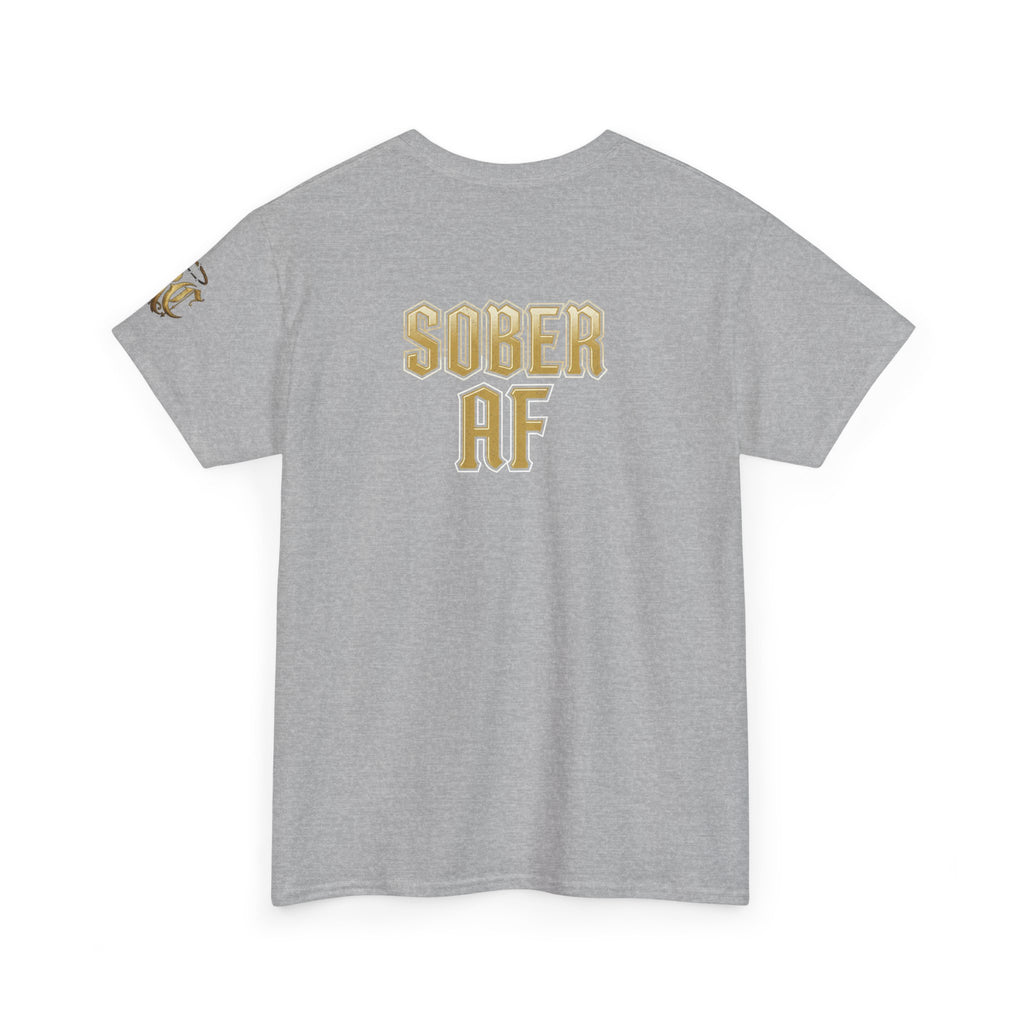 Emotionally Stable-ish Tee with Sober AF on the Back