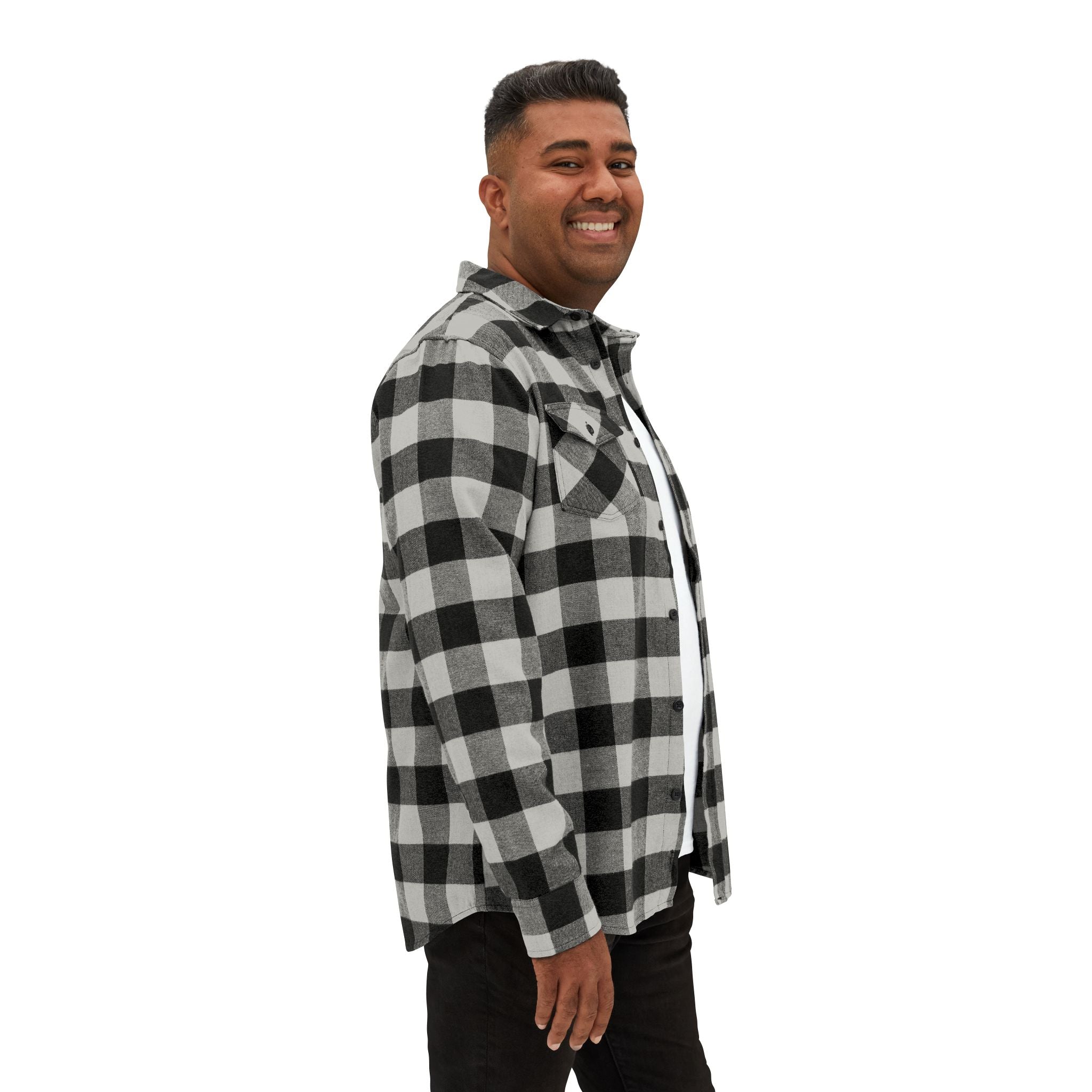 Plaid Flannel Shirt by Recovery Cartel