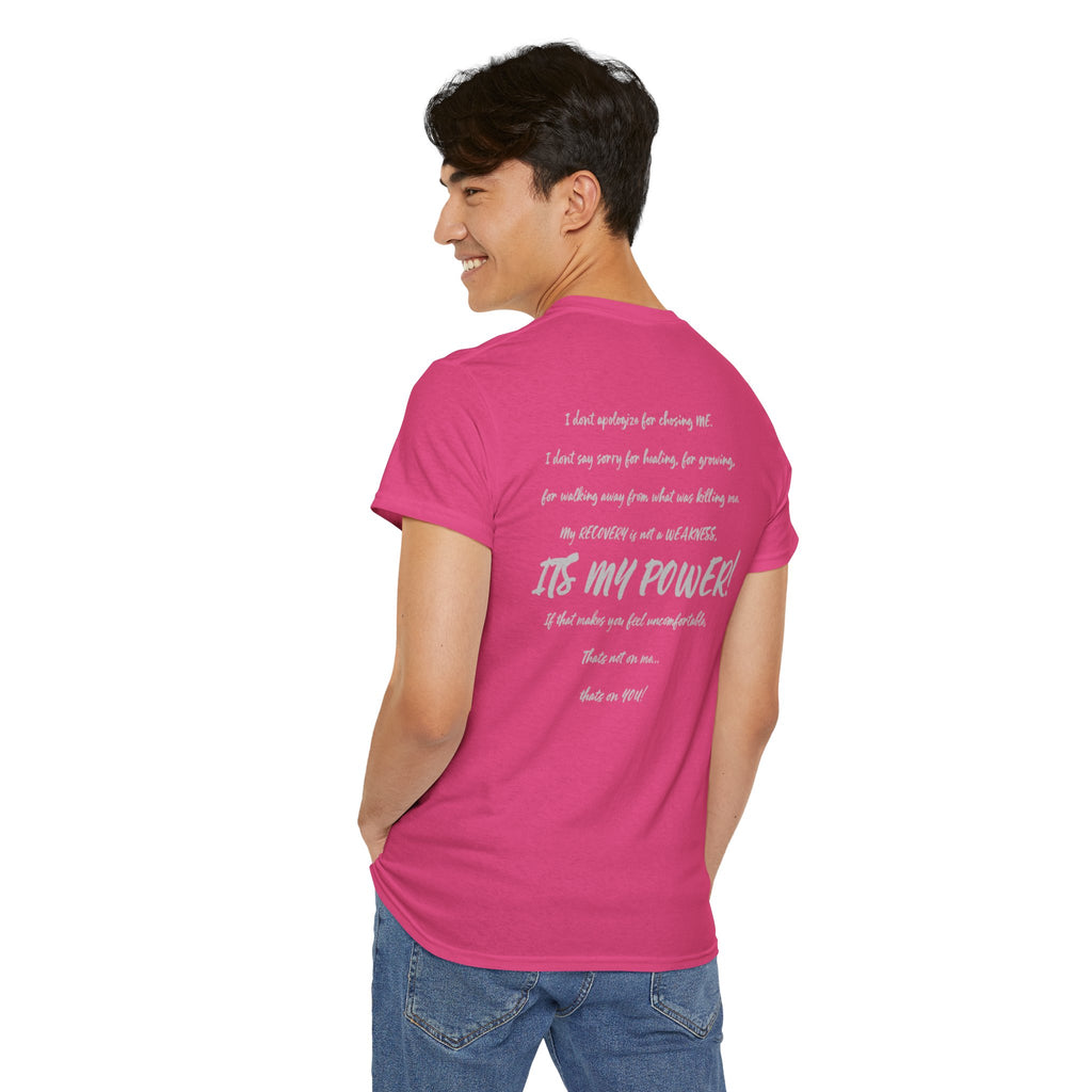 I Don’t Apologize Tee by Recovery Cartel