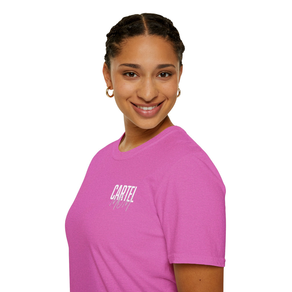 Cartel Mom Tee- I pray harder than your addiction hits