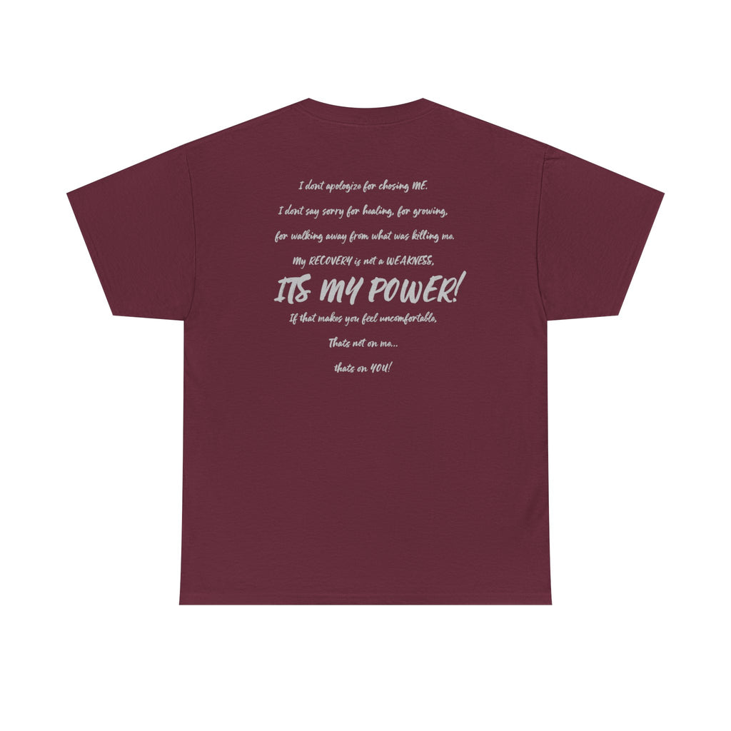 I Don’t Apologize Tee by Recovery Cartel