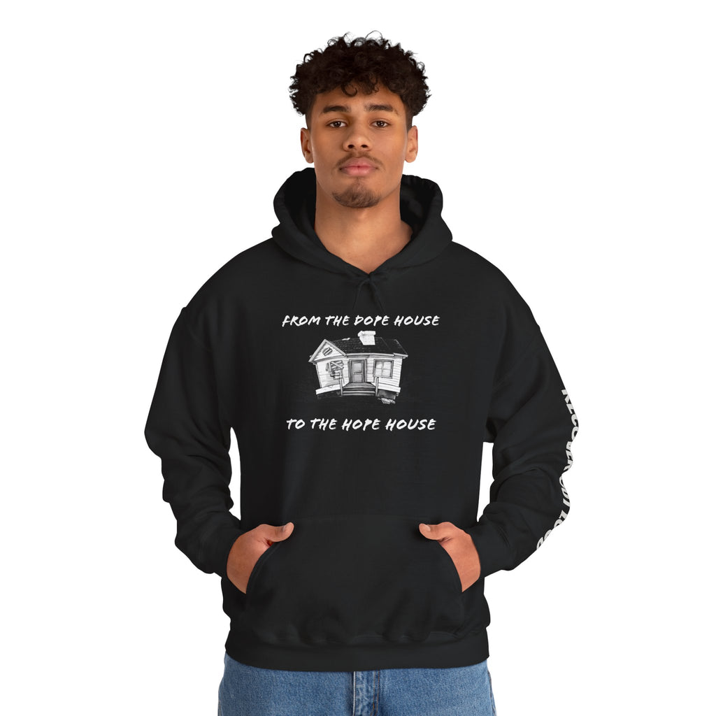 From the Dope House to the Hope House Hoodie from Recovery Cartel