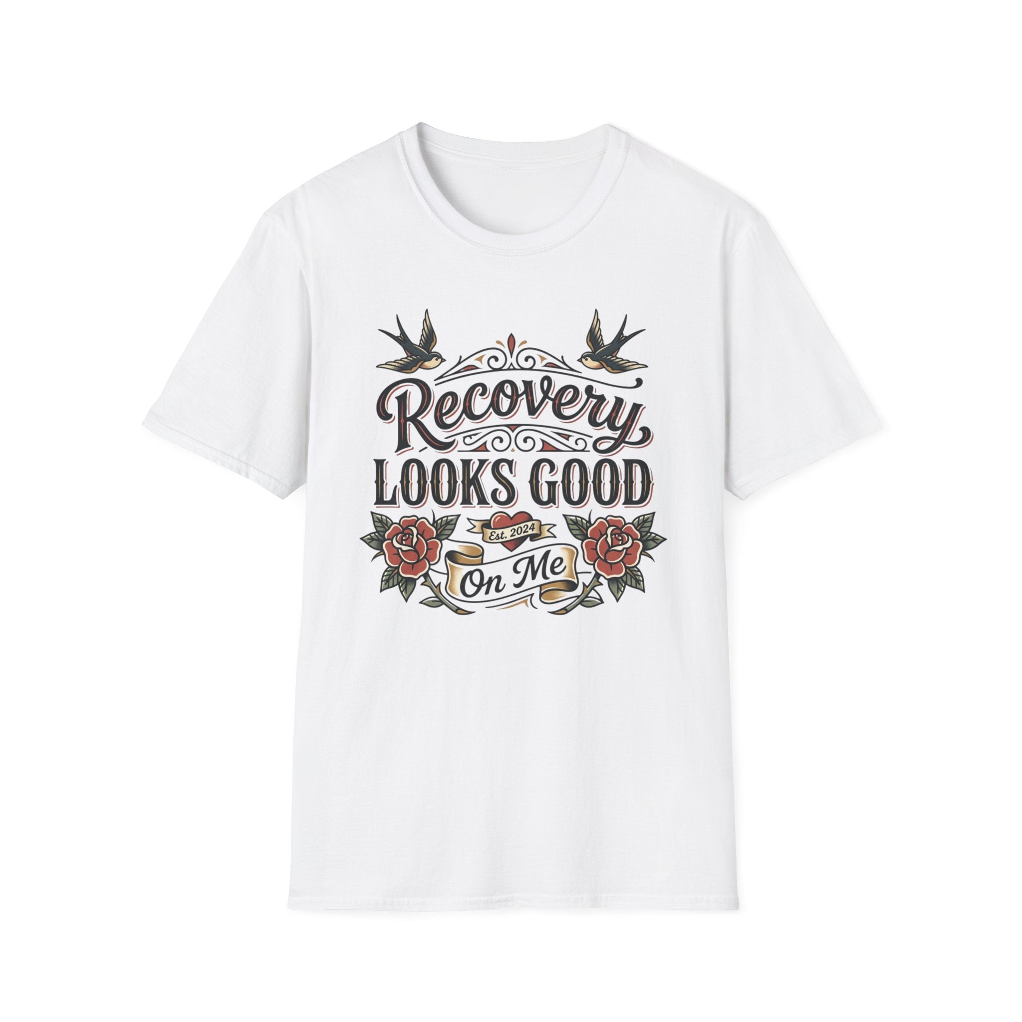 Recovery Looks Good T-Shirt — Inspirational Sobriety & Healing Tee