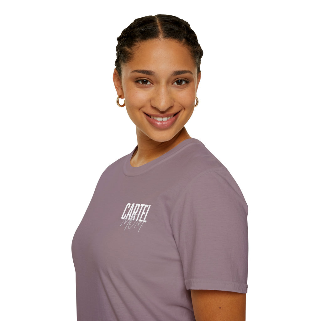 Cartel Mom Tee- I pray harder than your addiction hits